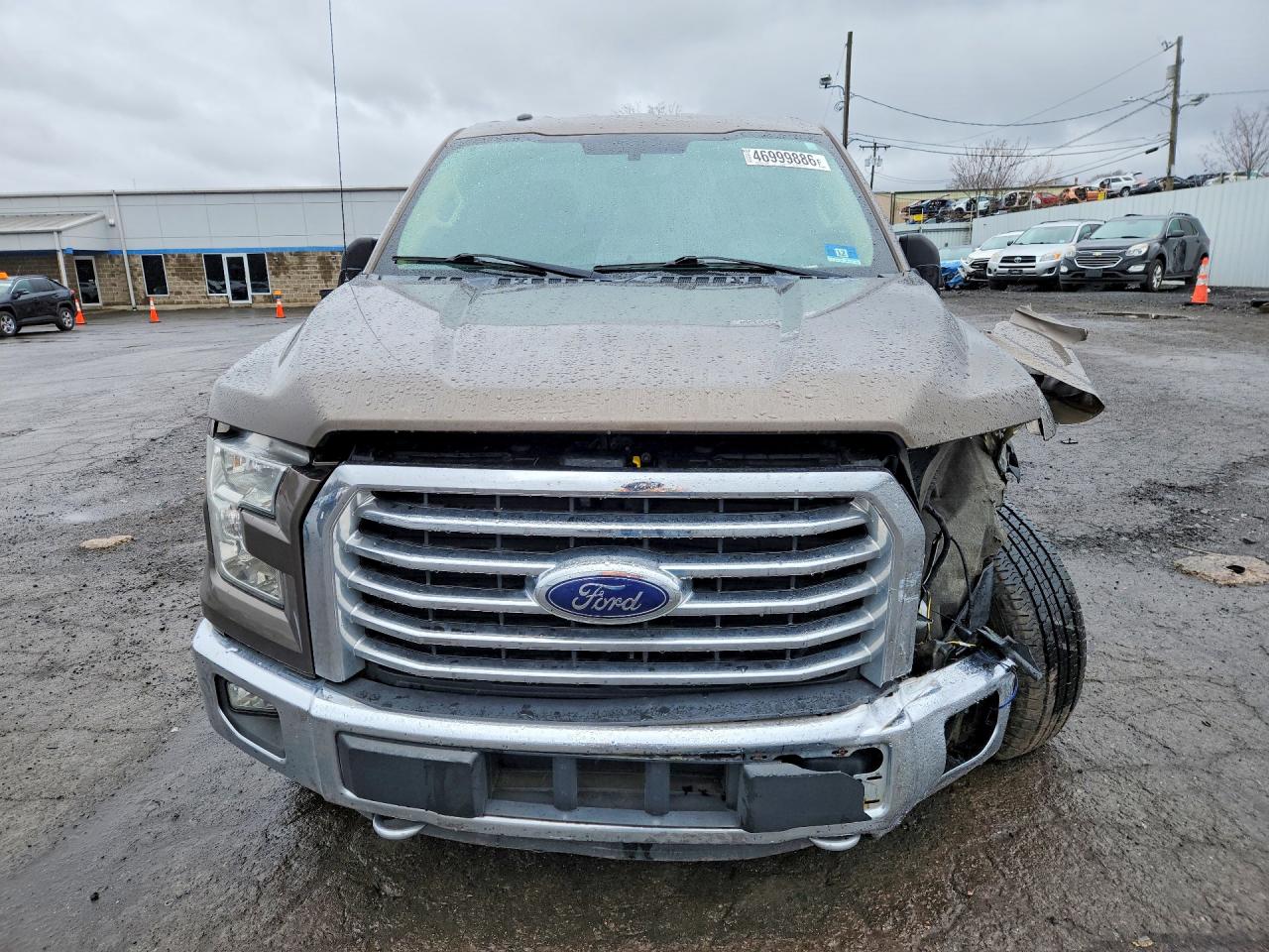 2015 Ford F150 Super Cab Коричневый vin: 1FTEX1EP9FFB54192