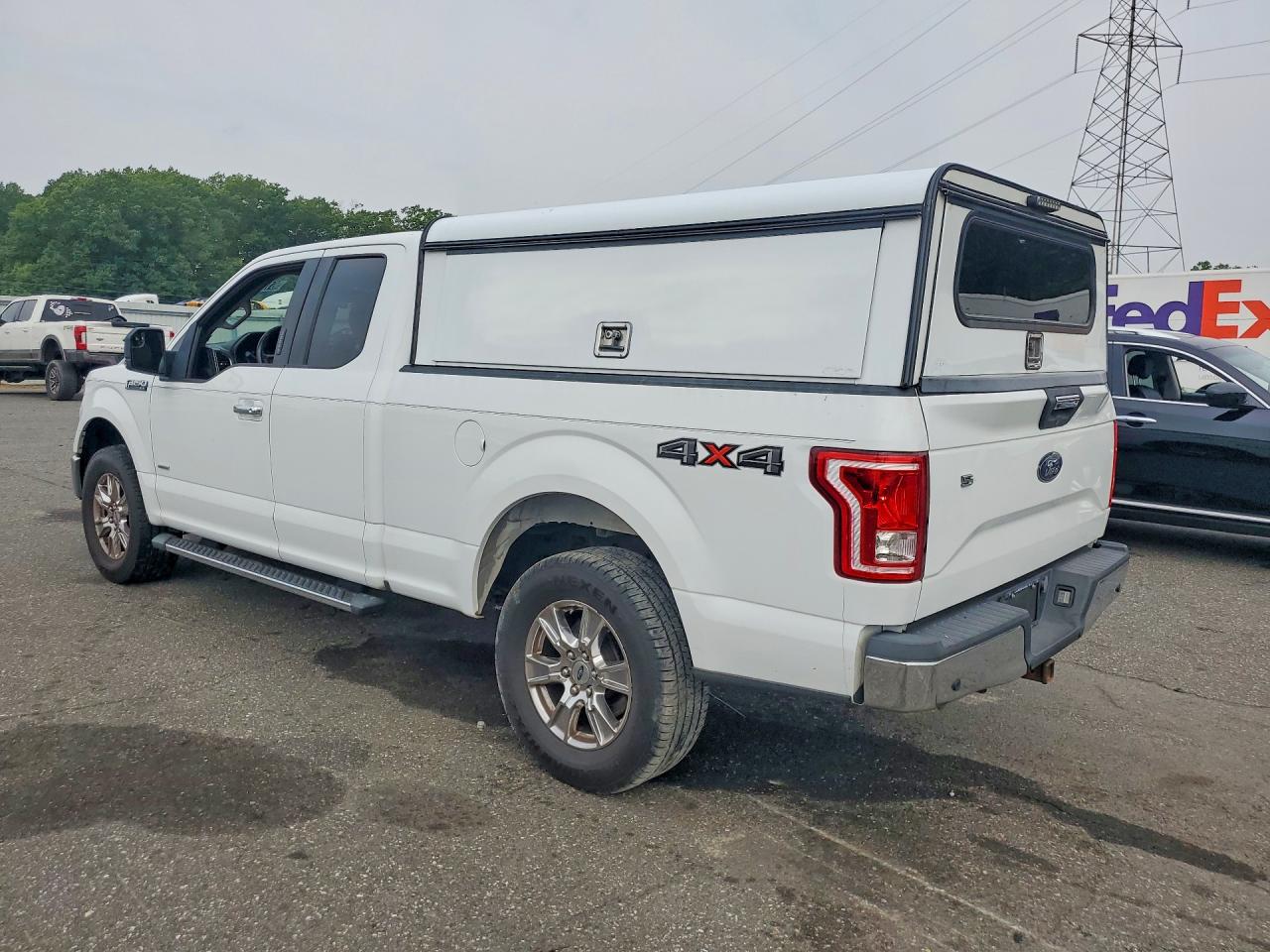 2015 Ford F150 Super Cab Белый vin: 1FTEX1EP9FFC44832