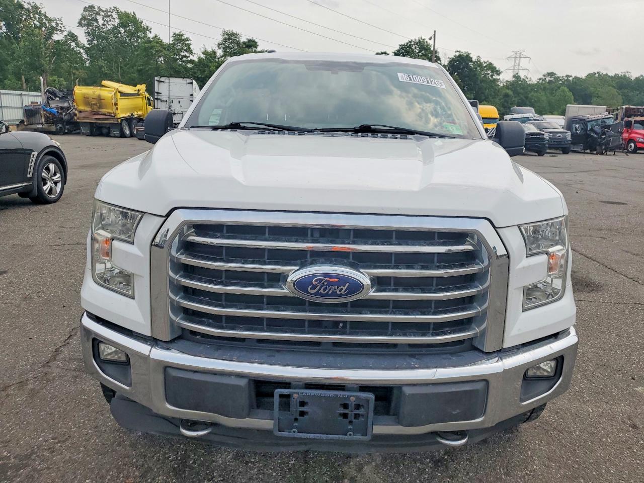 2015 Ford F150 Super Cab Белый vin: 1FTEX1EP9FFC44832