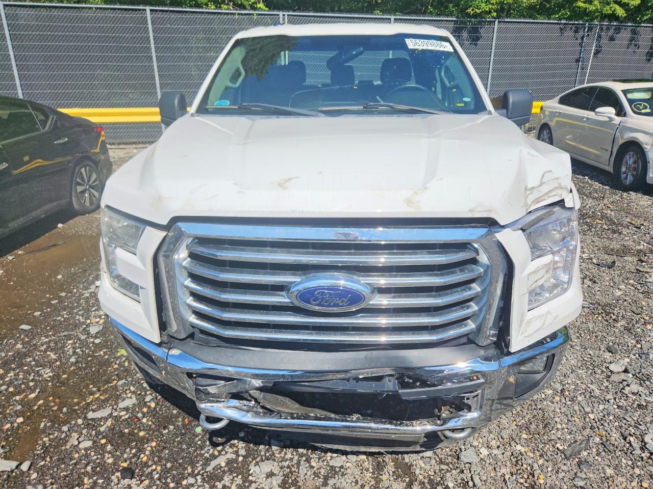 2015 Ford F150 Super Cab Белый vin: 1FTEX1EP9FFD11414