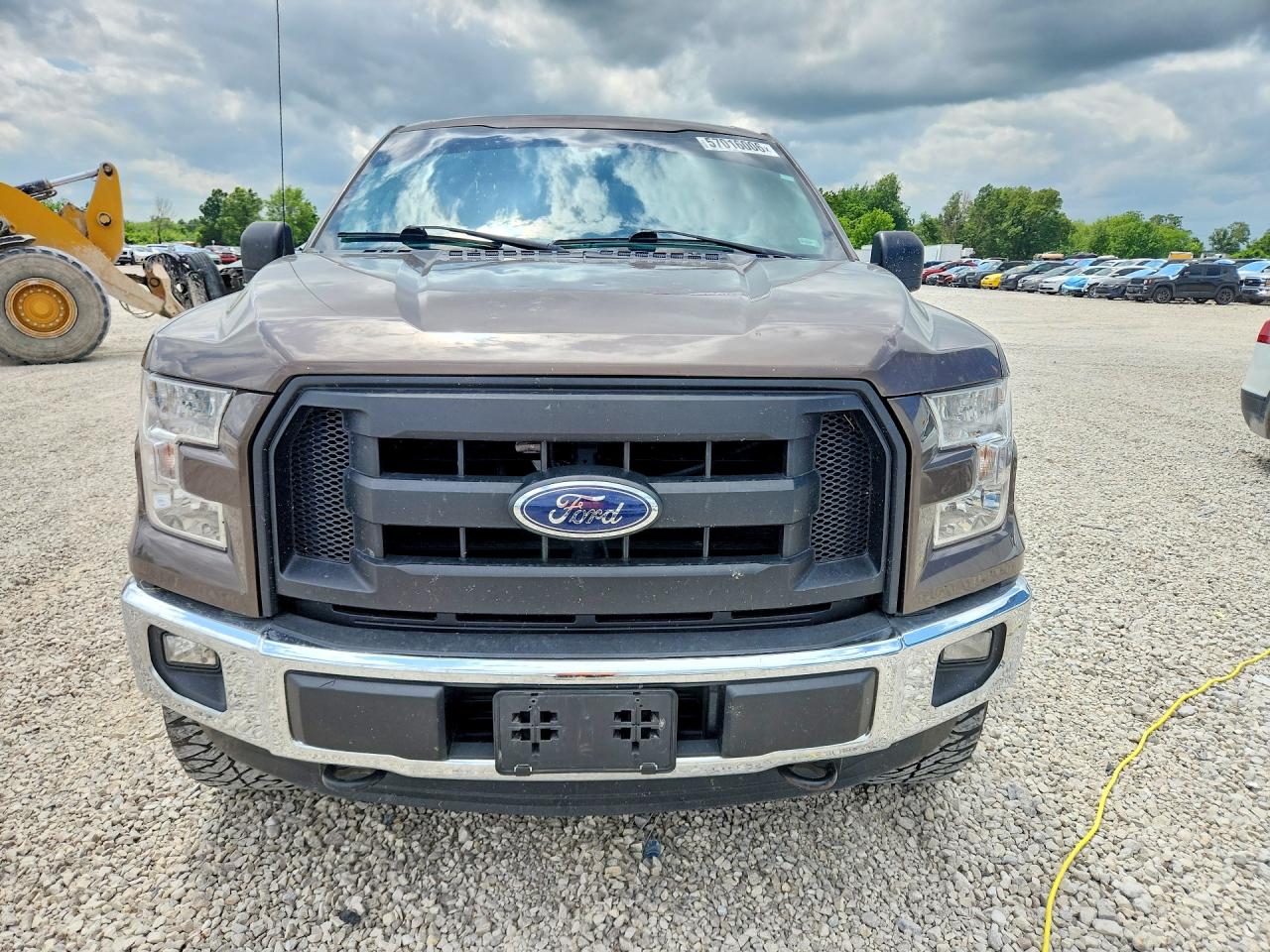 2015 Ford F150 Super Cab Brown vin: 1FTEX1EP9FKE60509