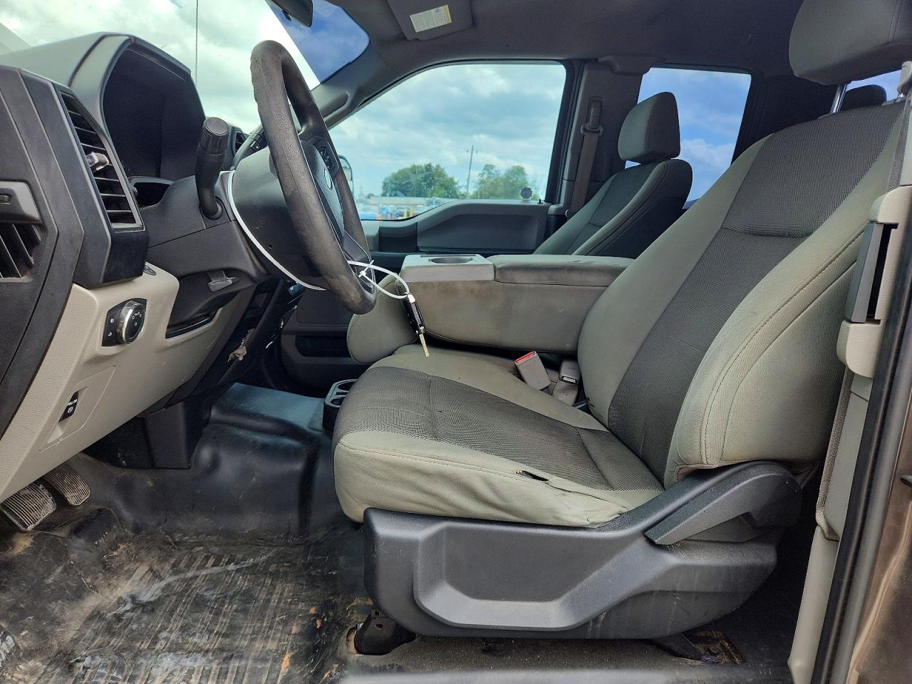 2015 Ford F150 Super Cab Brown vin: 1FTEX1EP9FKE60509