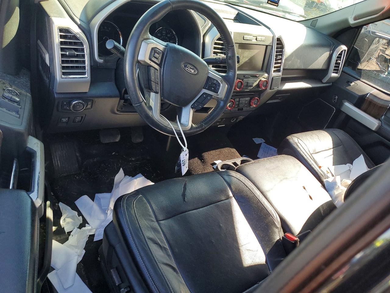 2015 Ford F150 Super Cab Black vin: 1FTEX1EPXFFA14832