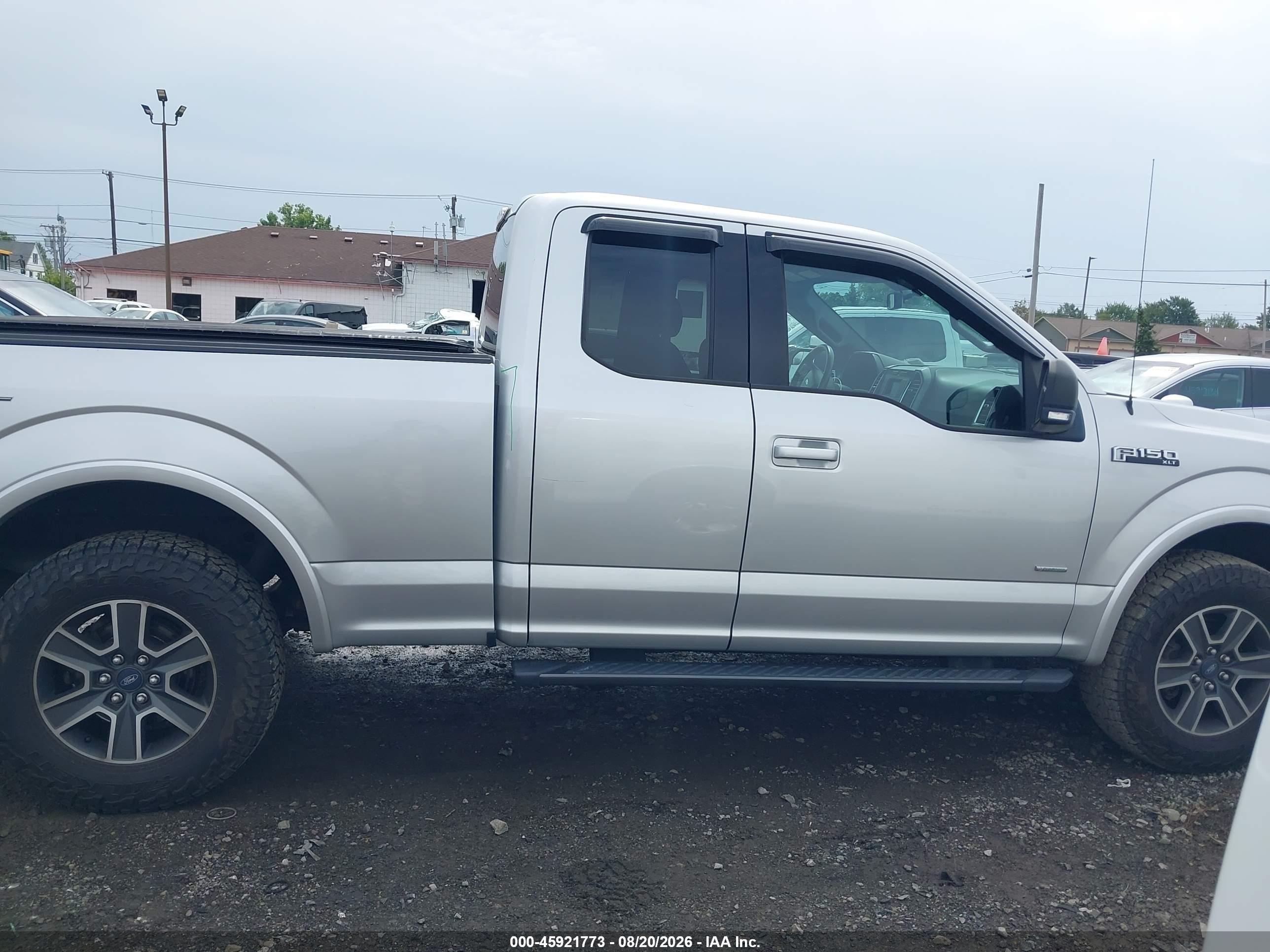2015 Ford F-150 Xlt Silver vin: 1FTEX1EPXFFB80302
