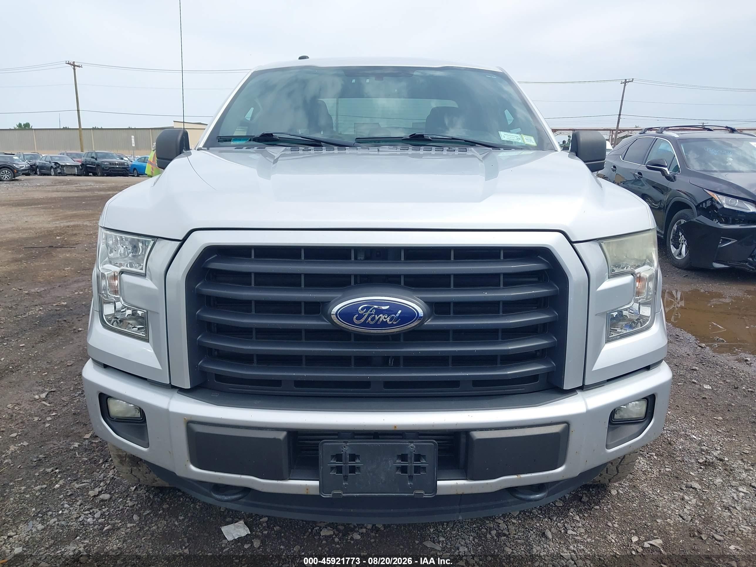 2015 Ford F-150 Xlt Silver vin: 1FTEX1EPXFFB80302