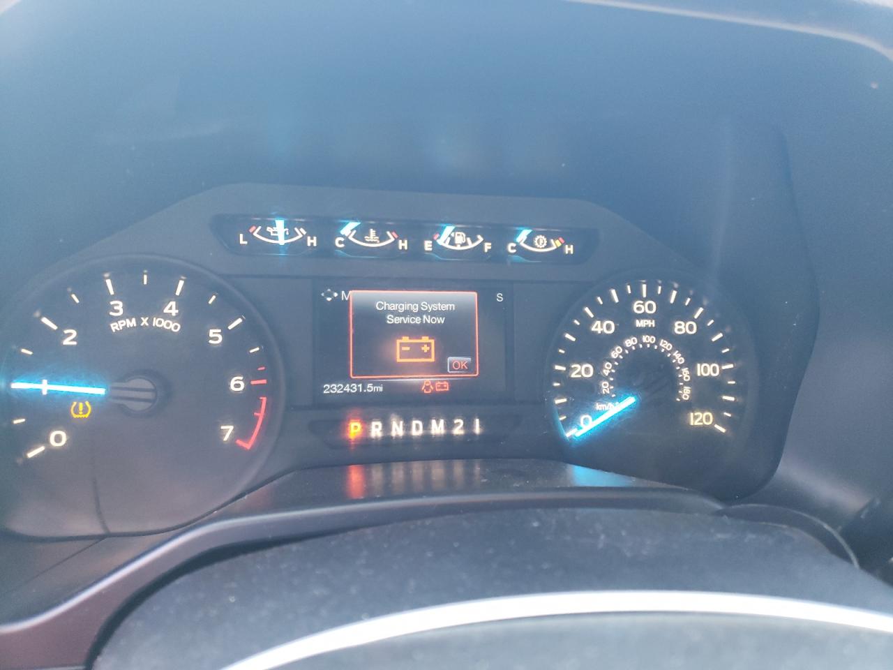 2015 Ford F150 Super Cab White vin: 1FTEX1EPXFFC01665 Damage: Warning Light - Electrical, On, Unacceptable