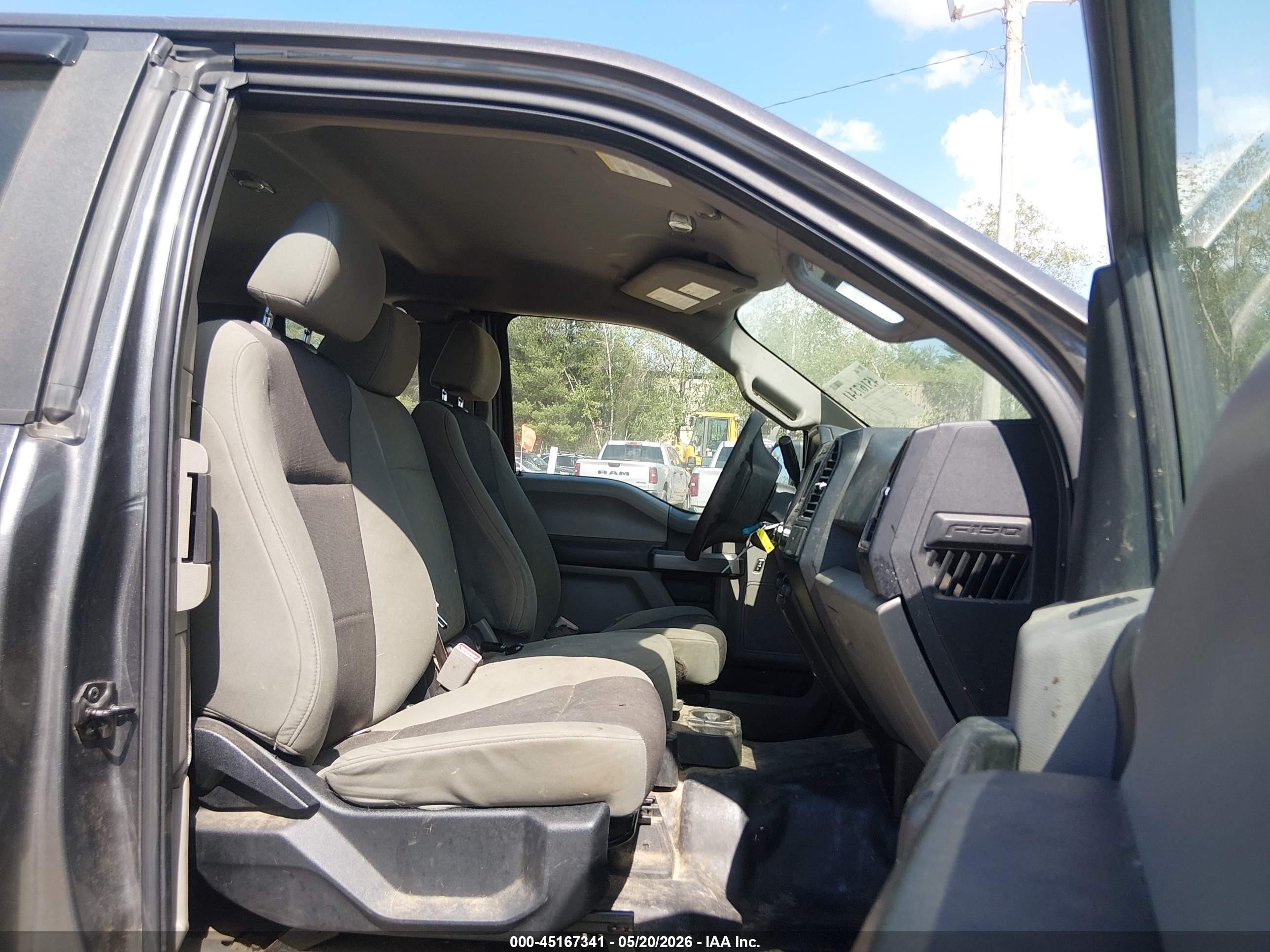 2015 Ford F-150 Xl Gray vin: 1FTEX1EPXFKE45162