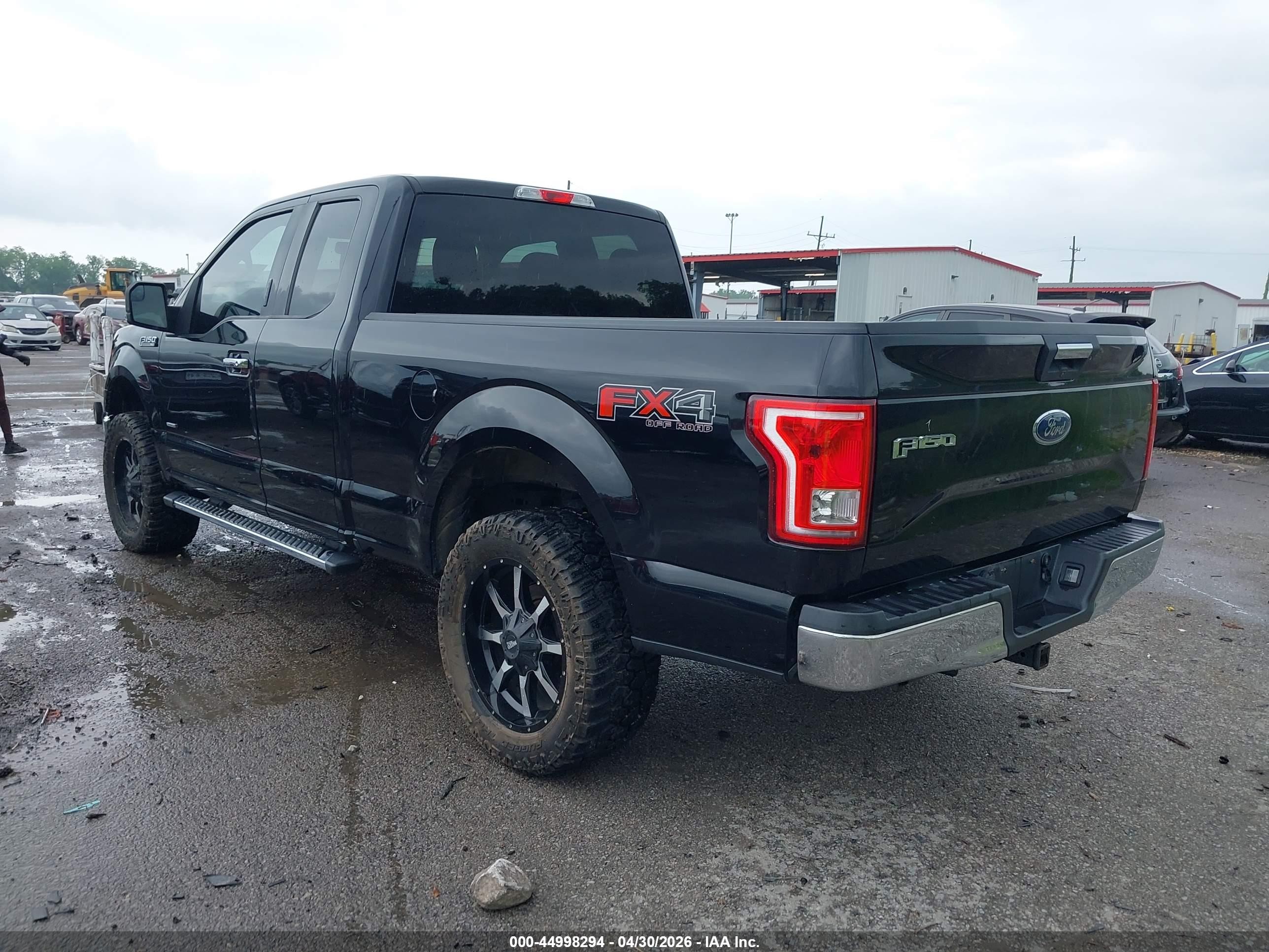 2016 Ford F-150 Xlt Черный vin: 1FTEX1EPXGKE08341
