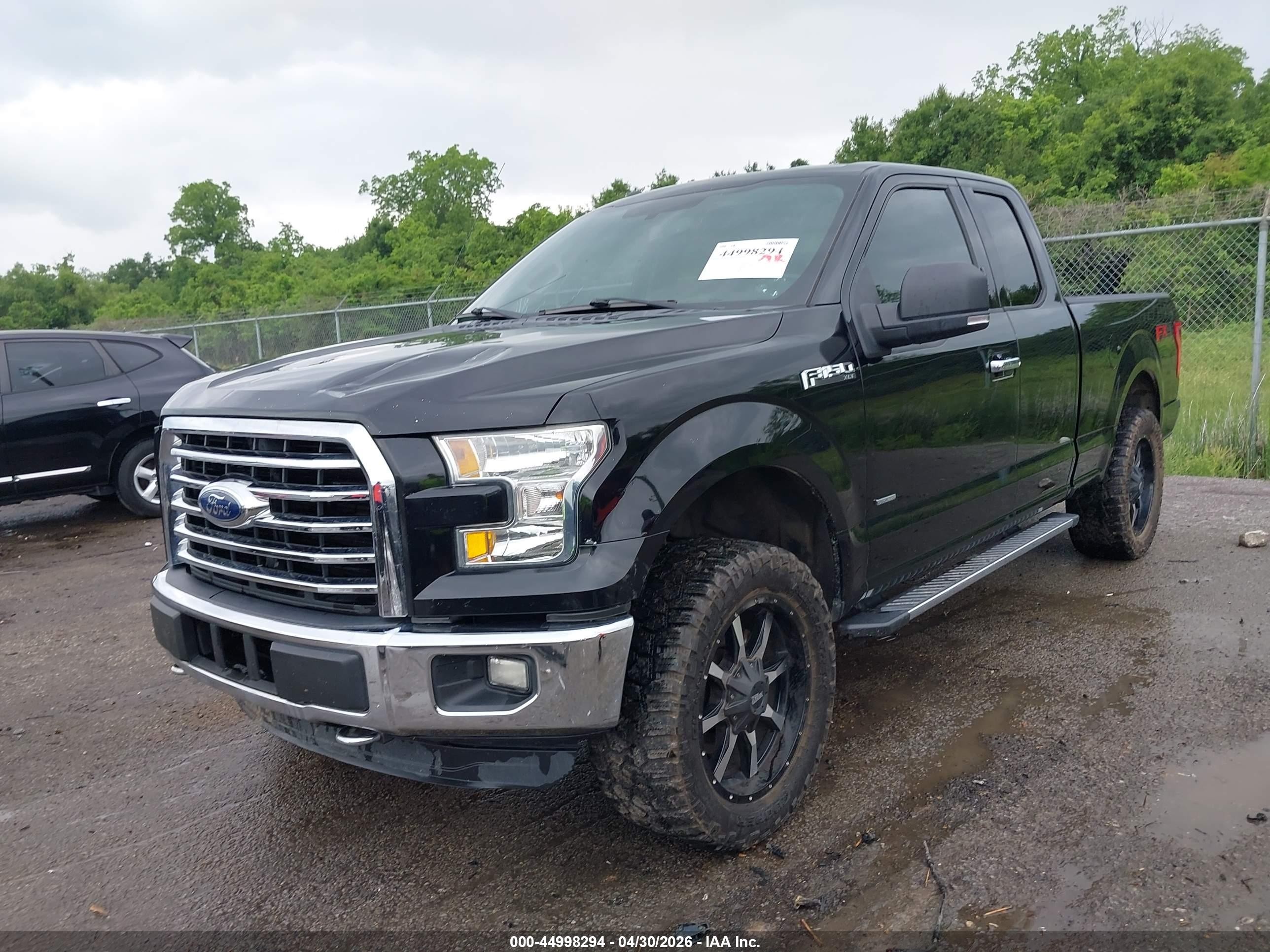 2016 Ford F-150 Xlt Черный vin: 1FTEX1EPXGKE08341