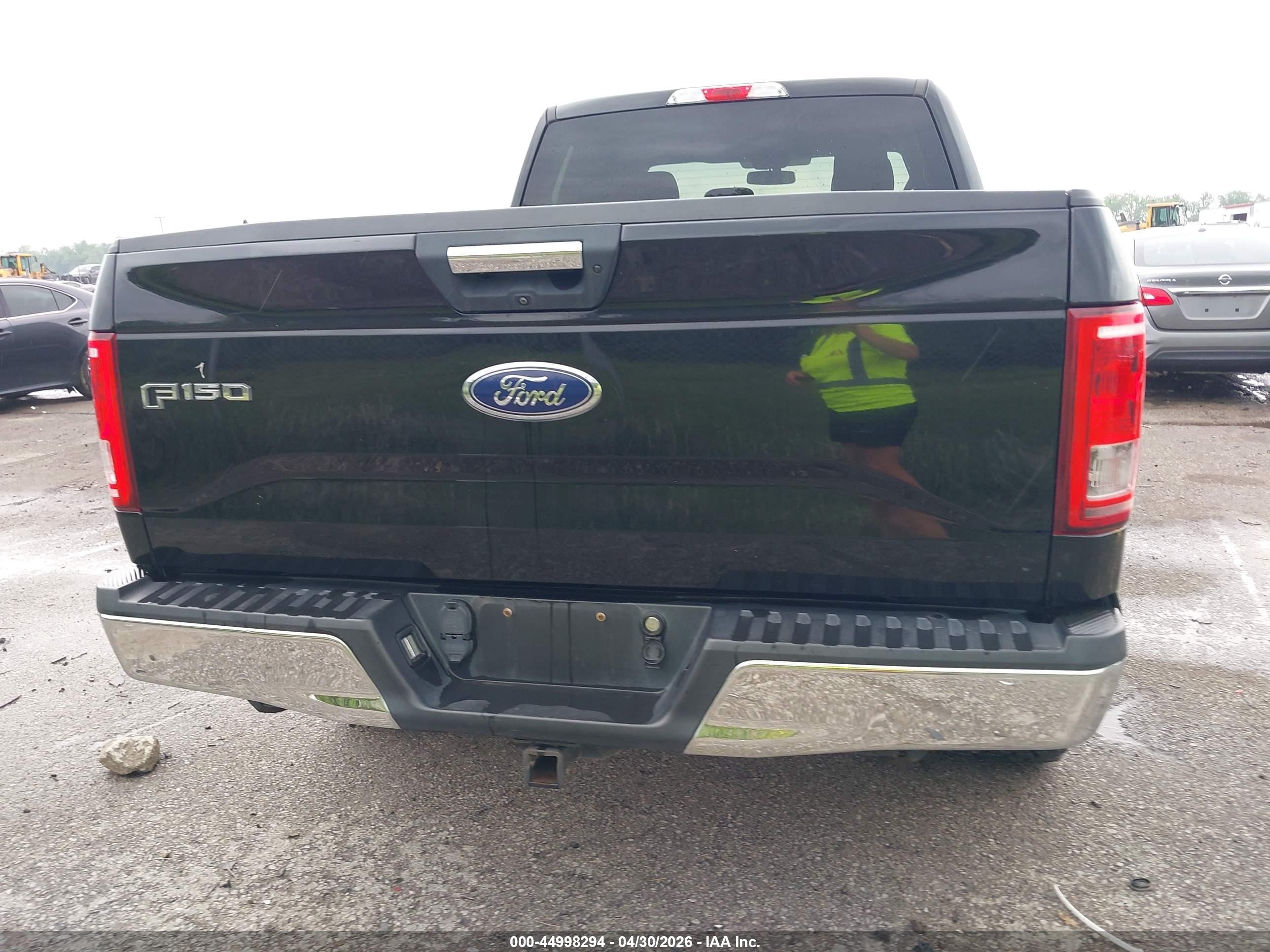 2016 Ford F-150 Xlt Черный vin: 1FTEX1EPXGKE08341