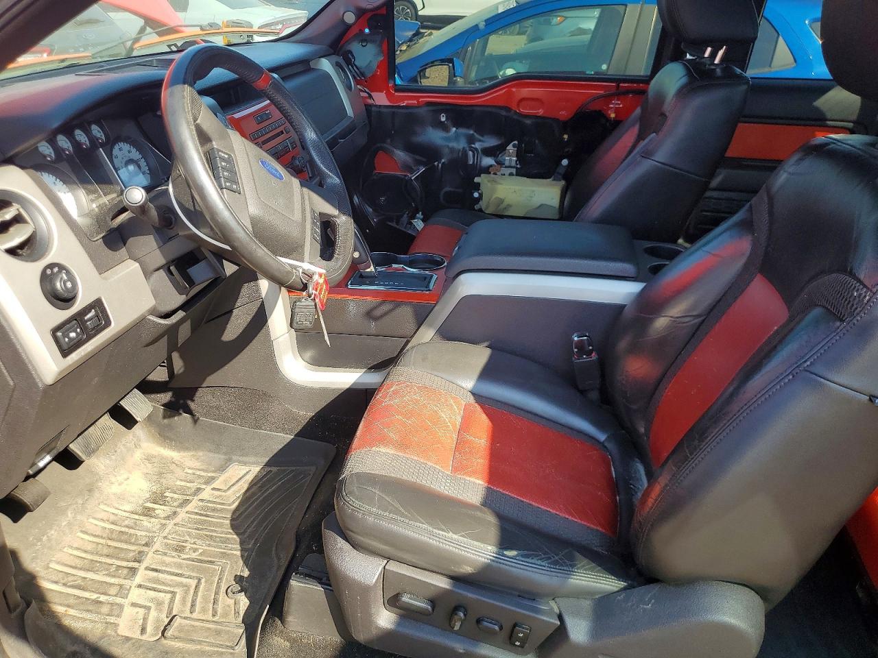2010 Ford F150 Super Cab Red vin: 1FTEX1EV1AFB49866
