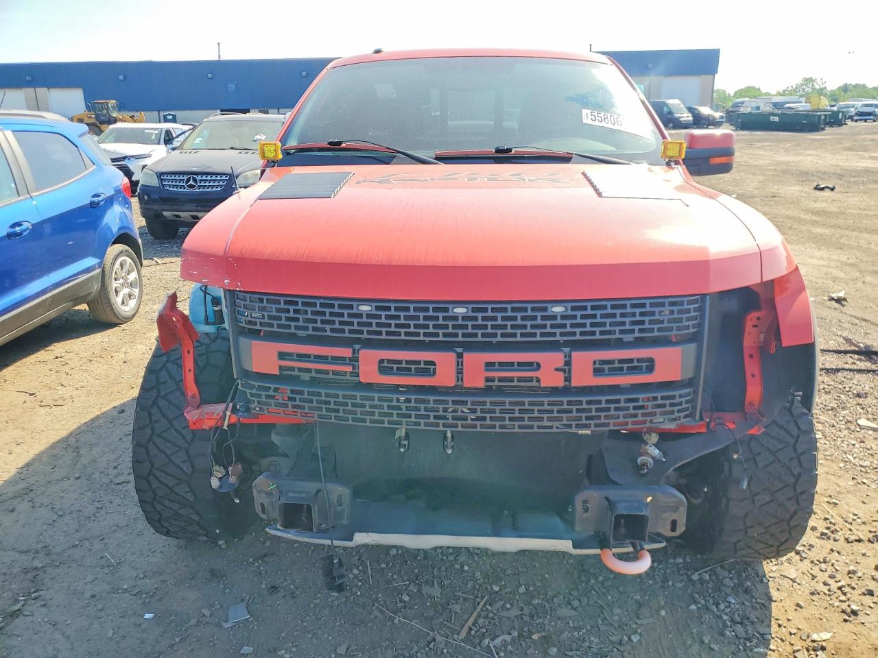 2010 Ford F150 Super Cab Red vin: 1FTEX1EV1AFB49866