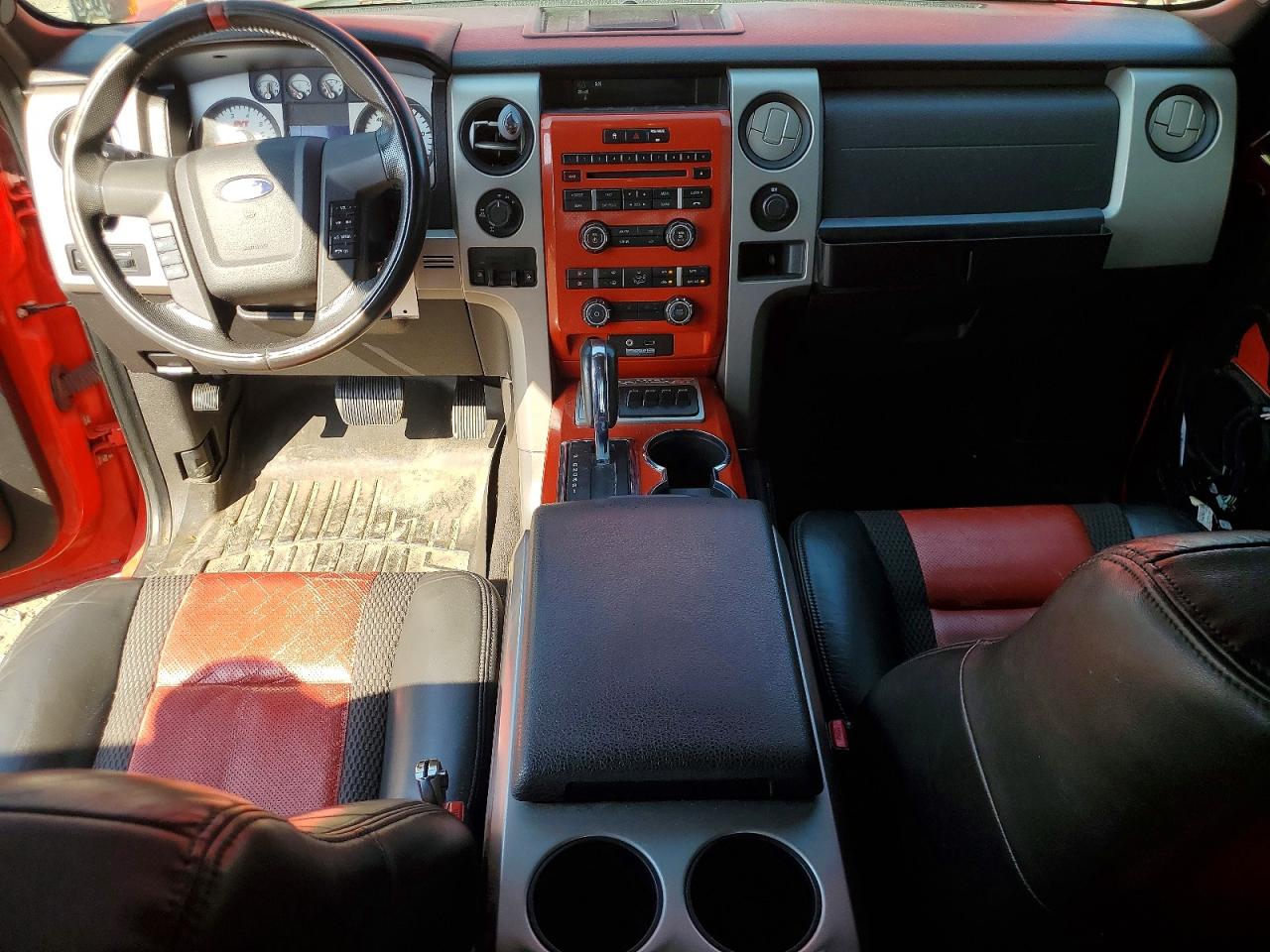 2010 Ford F150 Super Cab Red vin: 1FTEX1EV1AFB49866