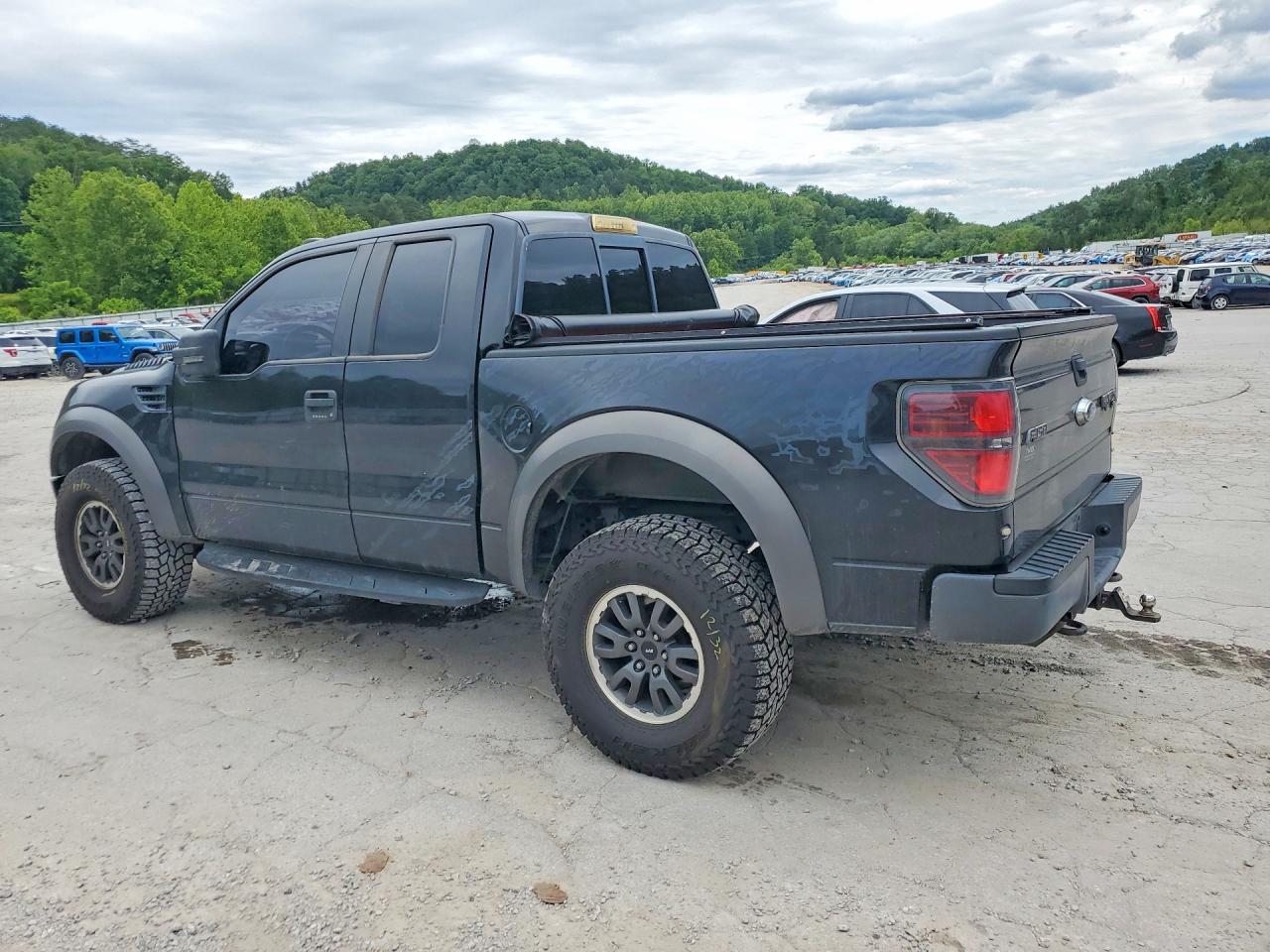 2010 Ford F150 Super Cab Black vin: 1FTEX1EV2AFA40946