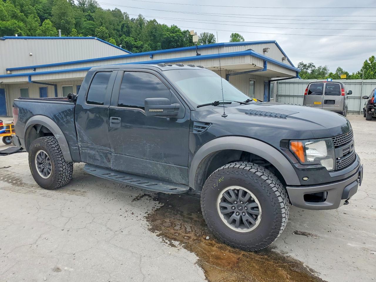 2010 Ford F150 Super Cab Black vin: 1FTEX1EV2AFA40946