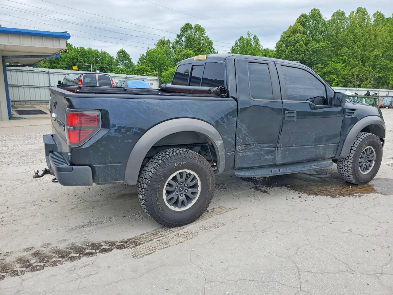 2010 Ford F150 Super Cab Black vin: 1FTEX1EV2AFA40946
