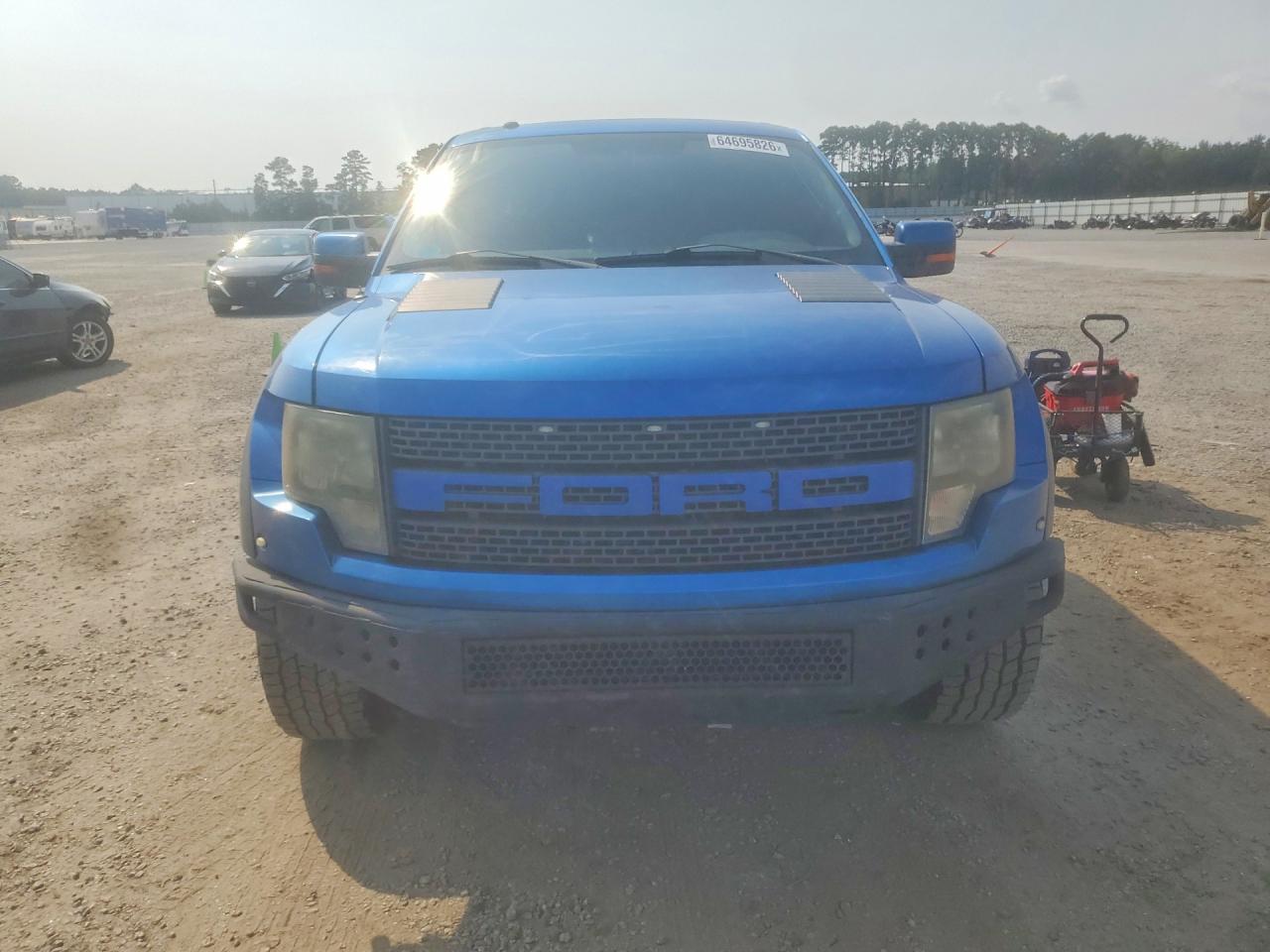 2010 Ford F150 Super Cab Blue vin: 1FTEX1EV2AFA75535