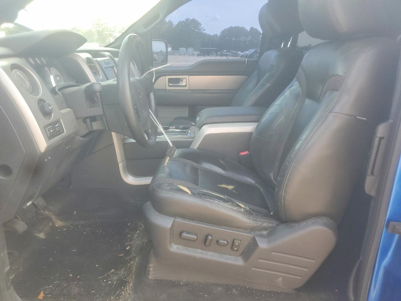2010 Ford F150 Super Cab Blue vin: 1FTEX1EV2AFA75535
