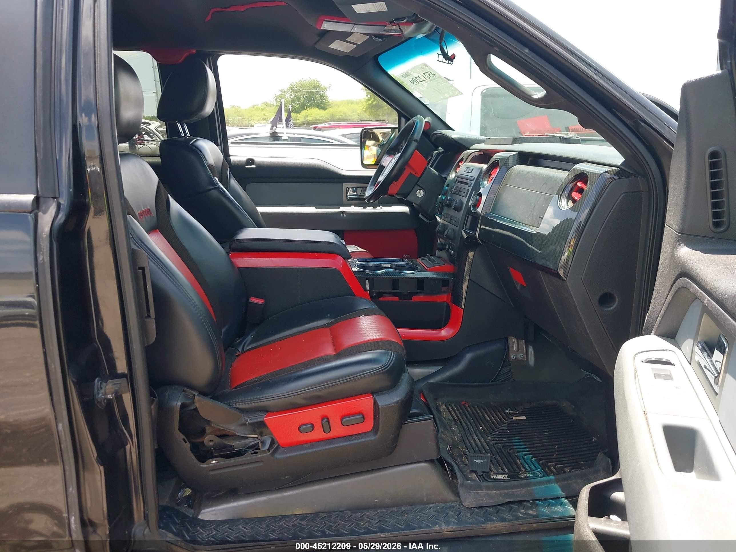 2010 Ford F-150 Svt Raptor Black vin: 1FTEX1EV4AFA29768