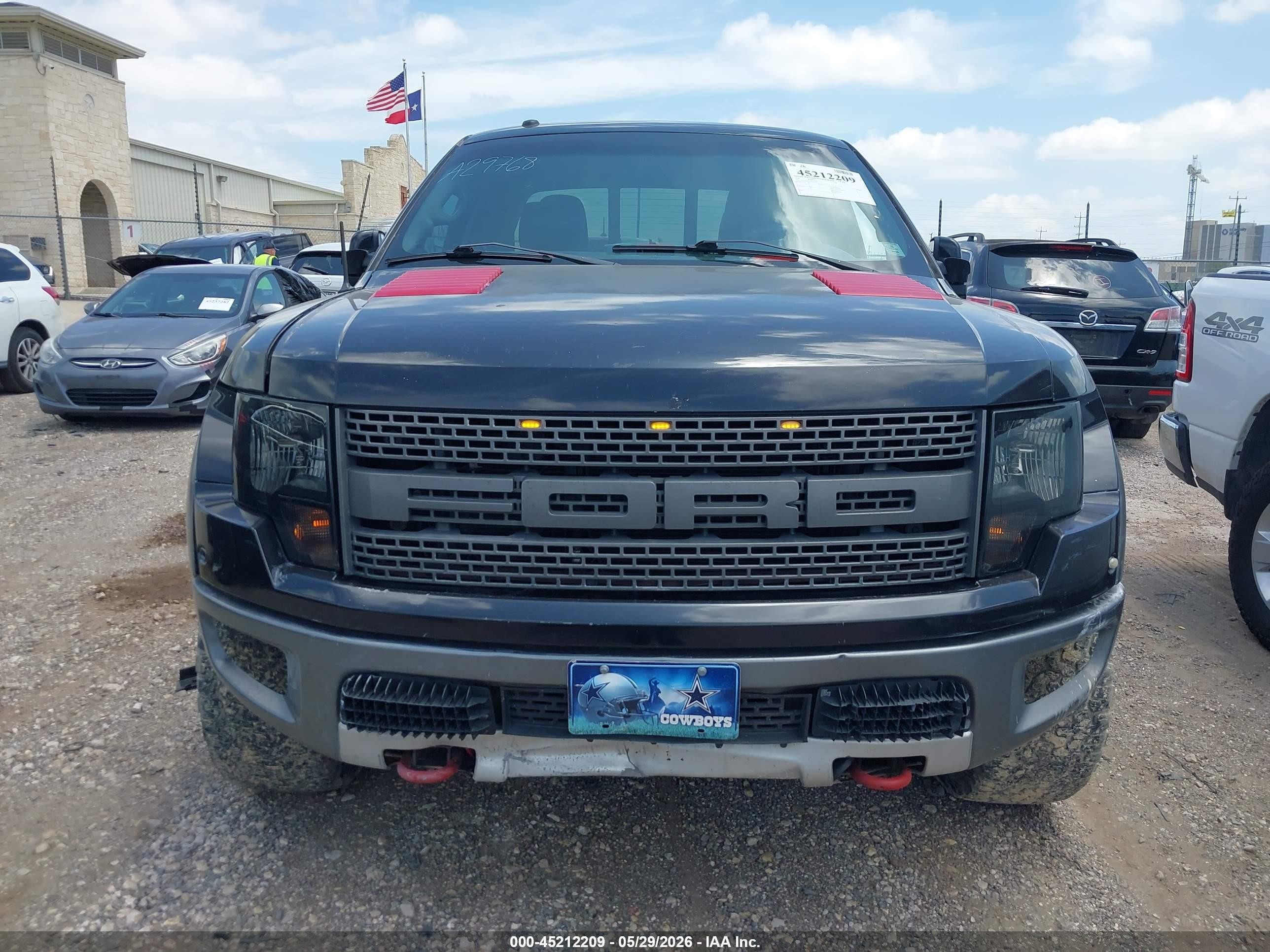 2010 Ford F-150 Svt Raptor Black vin: 1FTEX1EV4AFA29768