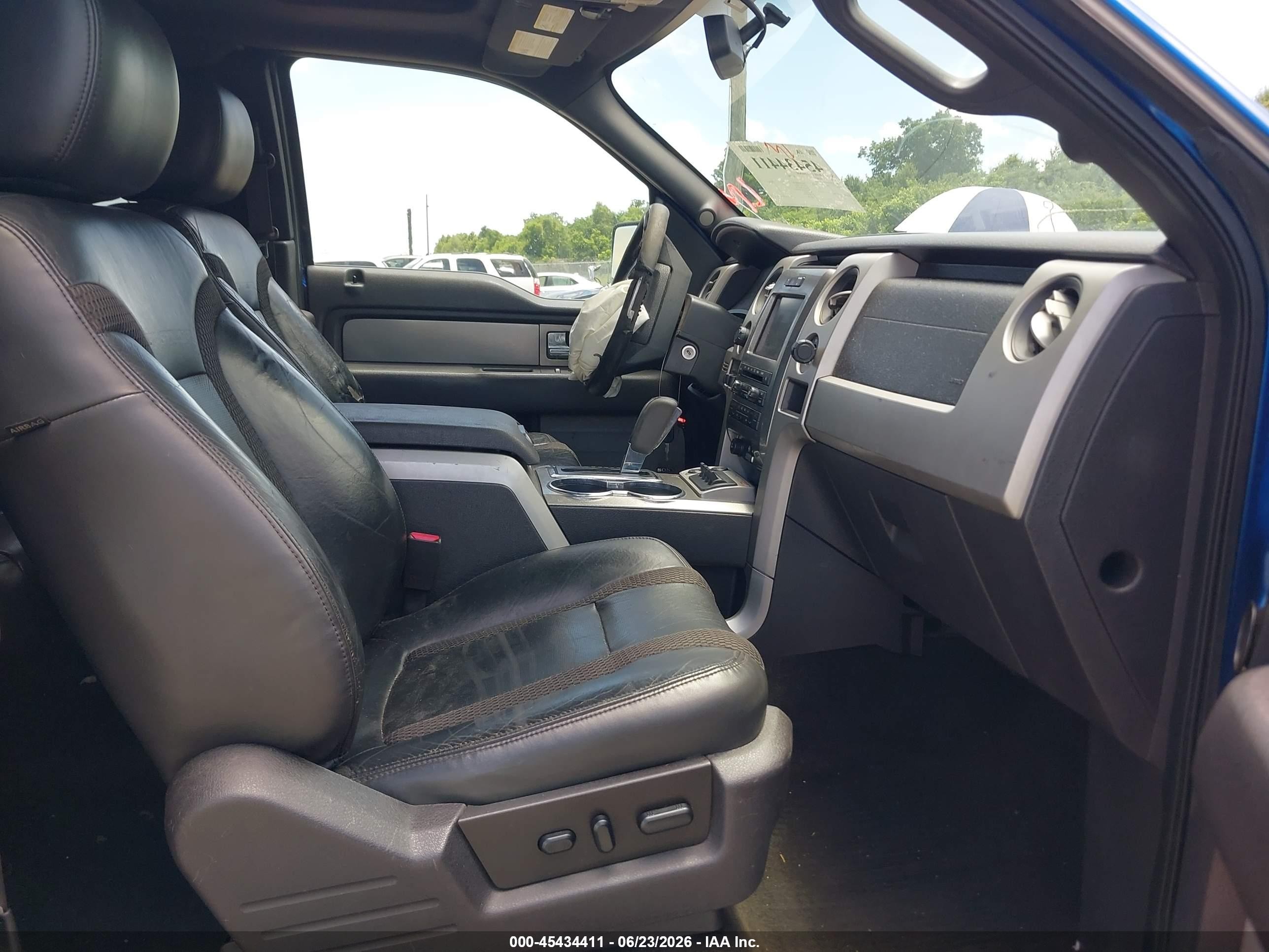 2010 Ford F-150 Svt Raptor Blue vin: 1FTEX1EV5AFB54066