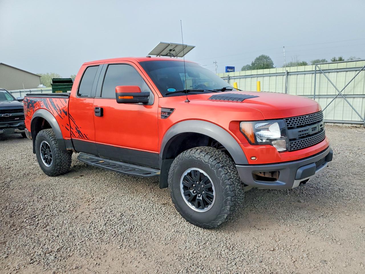 2010 Ford F150 Super Cab Red vin: 1FTEX1EV8AFA29076