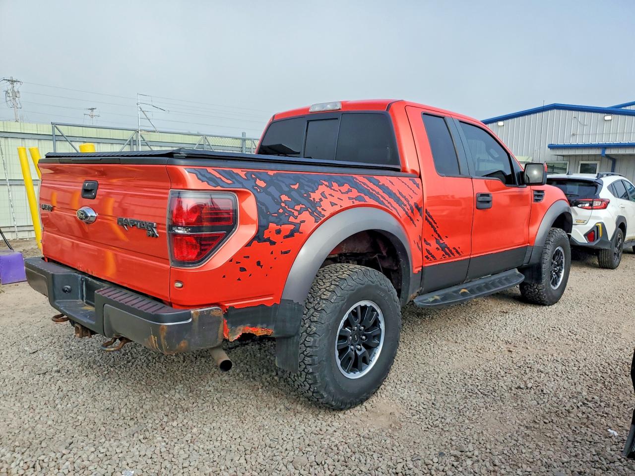 2010 Ford F150 Super Cab Red vin: 1FTEX1EV8AFA29076