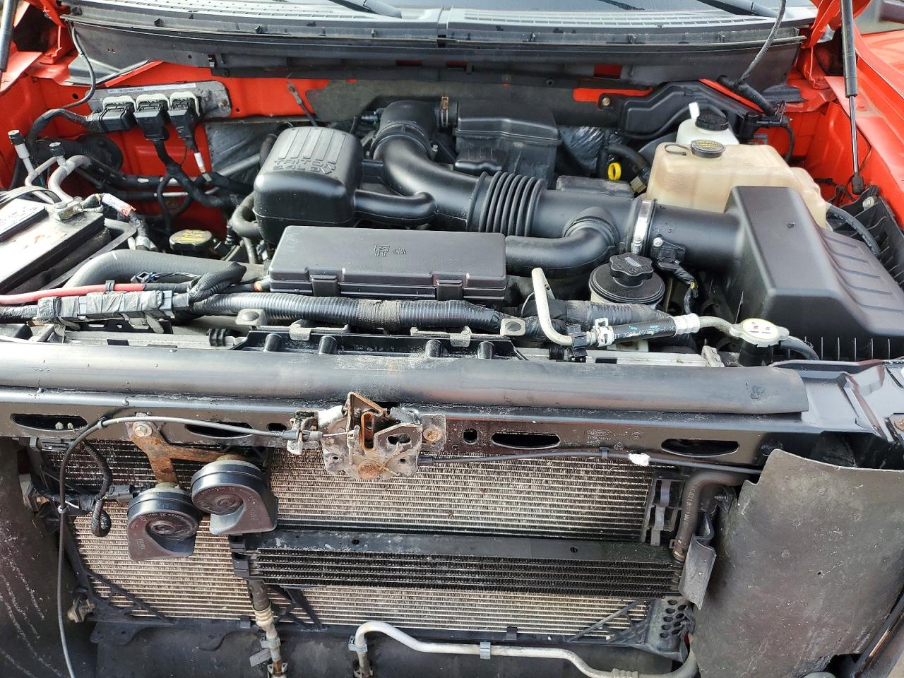 2010 Ford F150 Super Cab Red vin: 1FTEX1EV8AFA29076