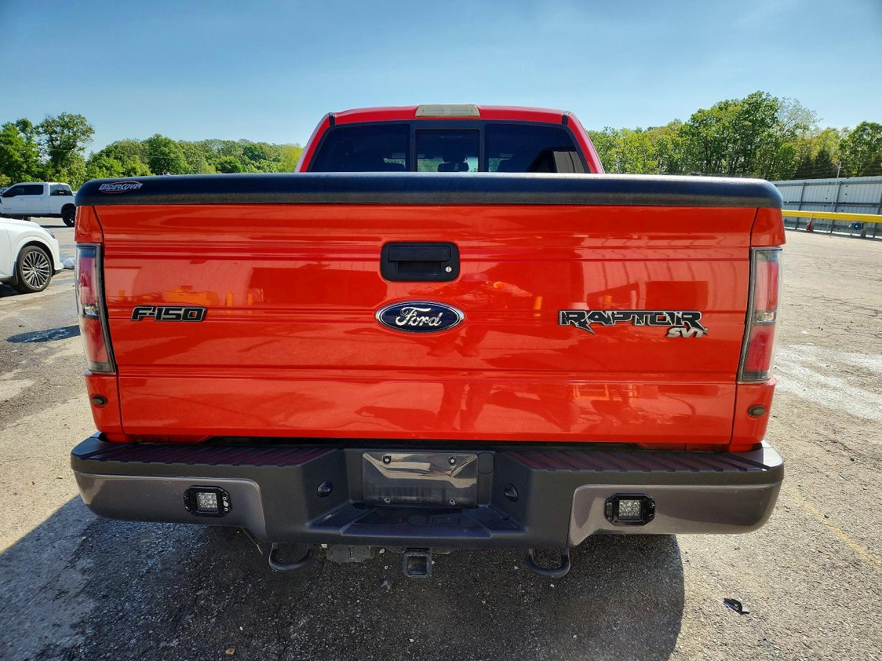 2010 Ford F150 Super Cab Red vin: 1FTEX1EVXAFA58952