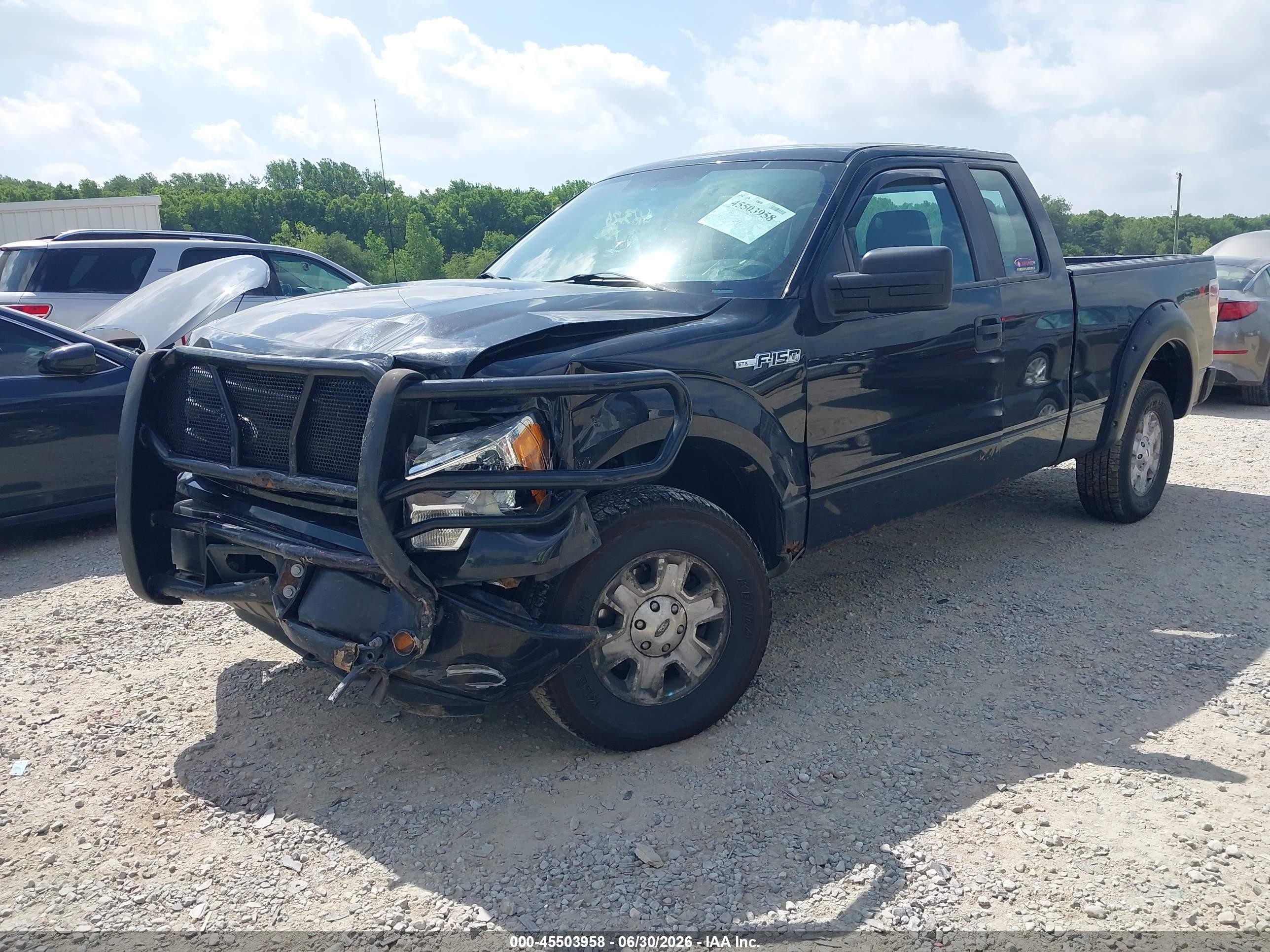 2010 Ford F-150 Stx/xl Black vin: 1FTEX1EW0AFD76104