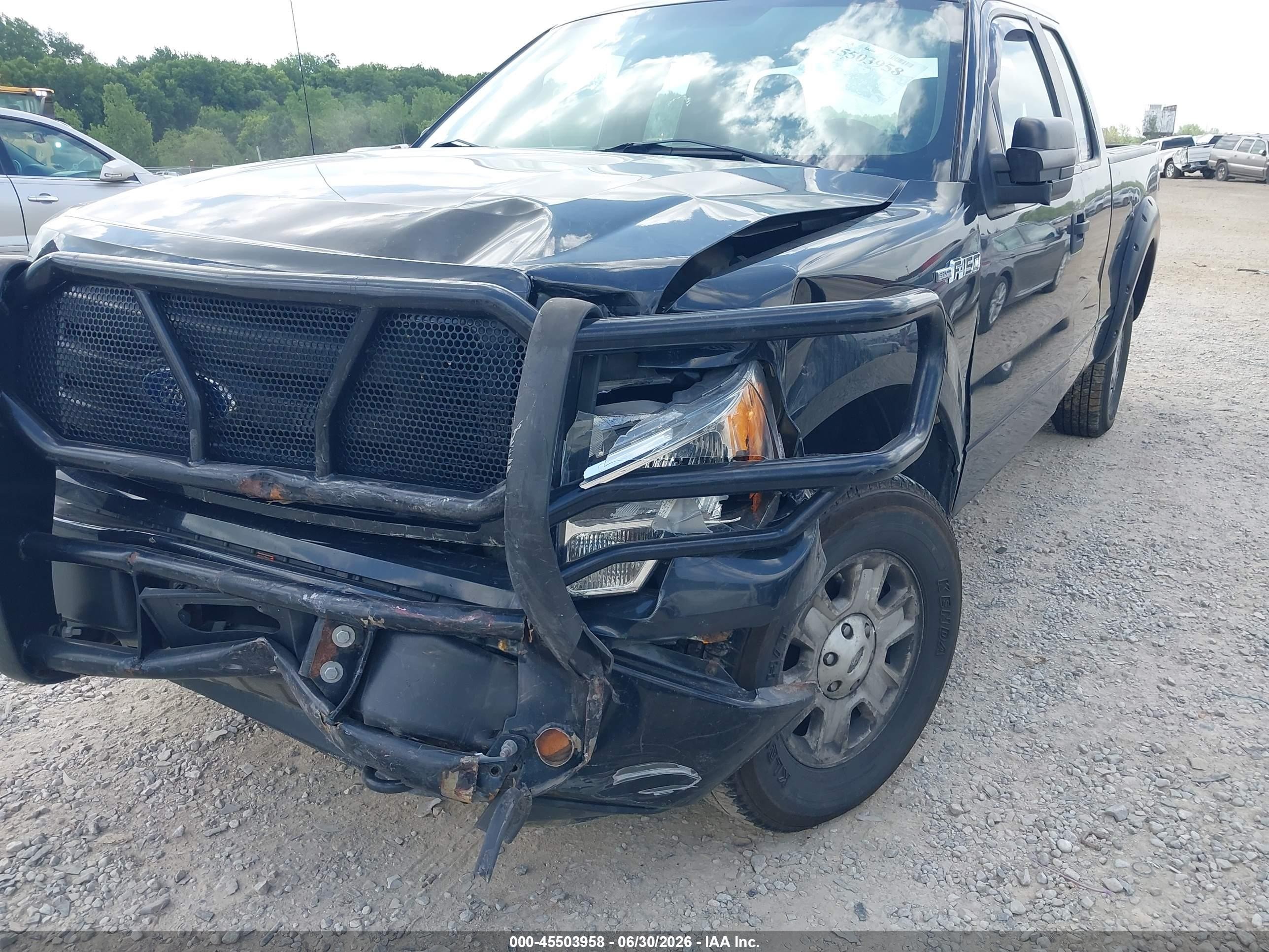 2010 Ford F-150 Stx/xl Black vin: 1FTEX1EW0AFD76104