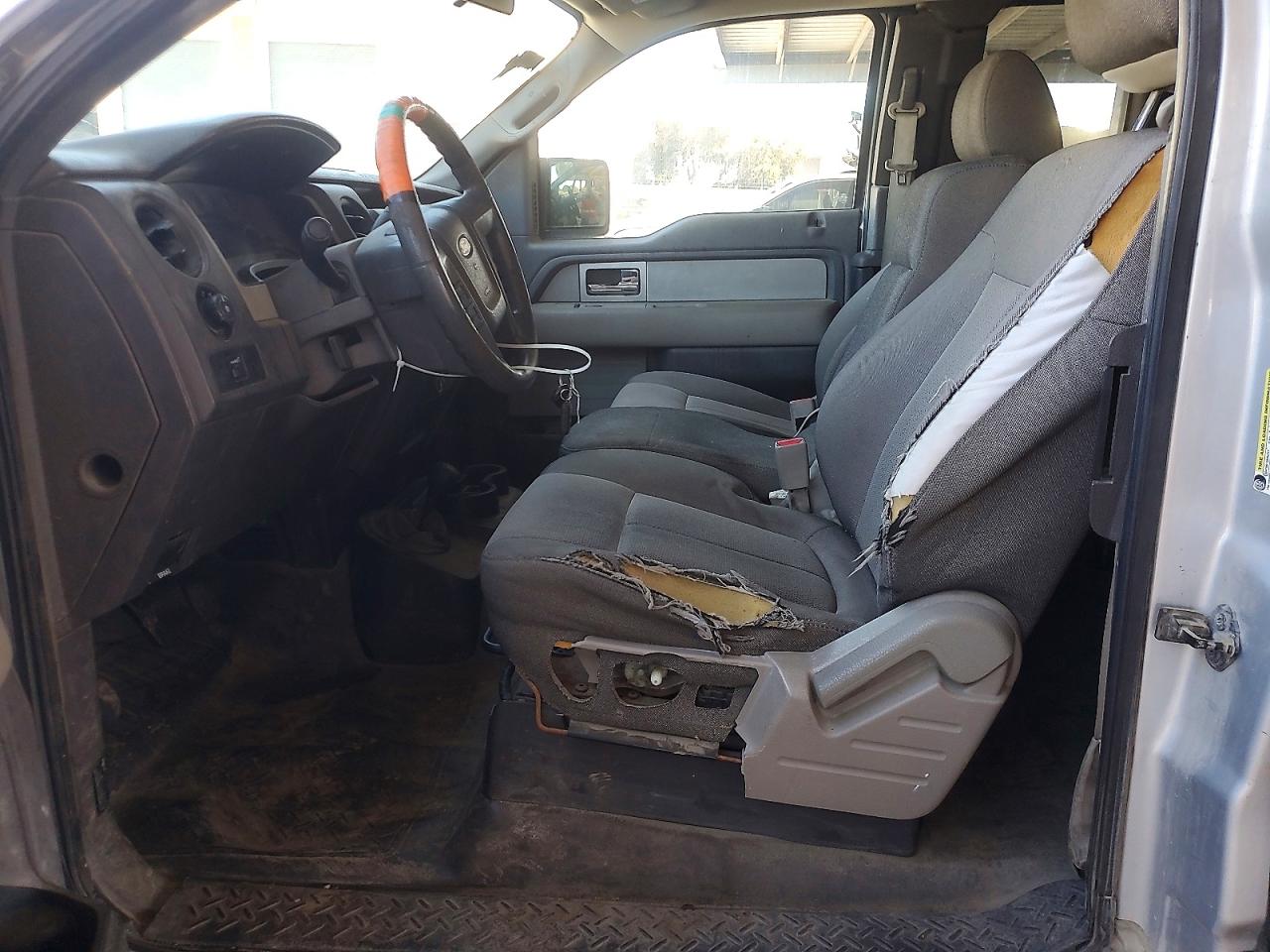2010 Ford F150 Super Cab Silver vin: 1FTEX1EW0AKE47664