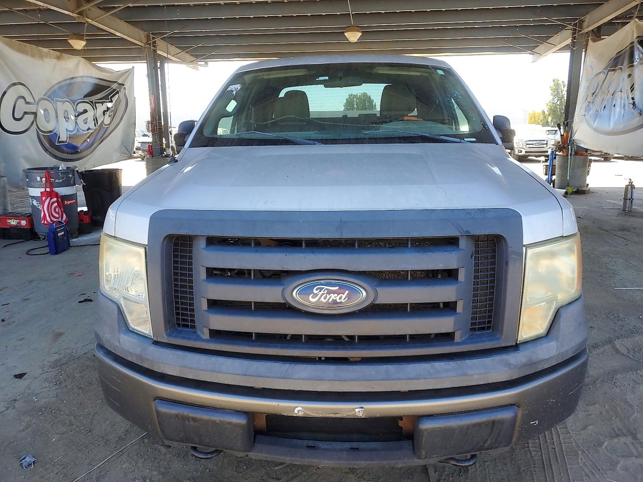 2010 Ford F150 Super Cab Silver vin: 1FTEX1EW0AKE47664