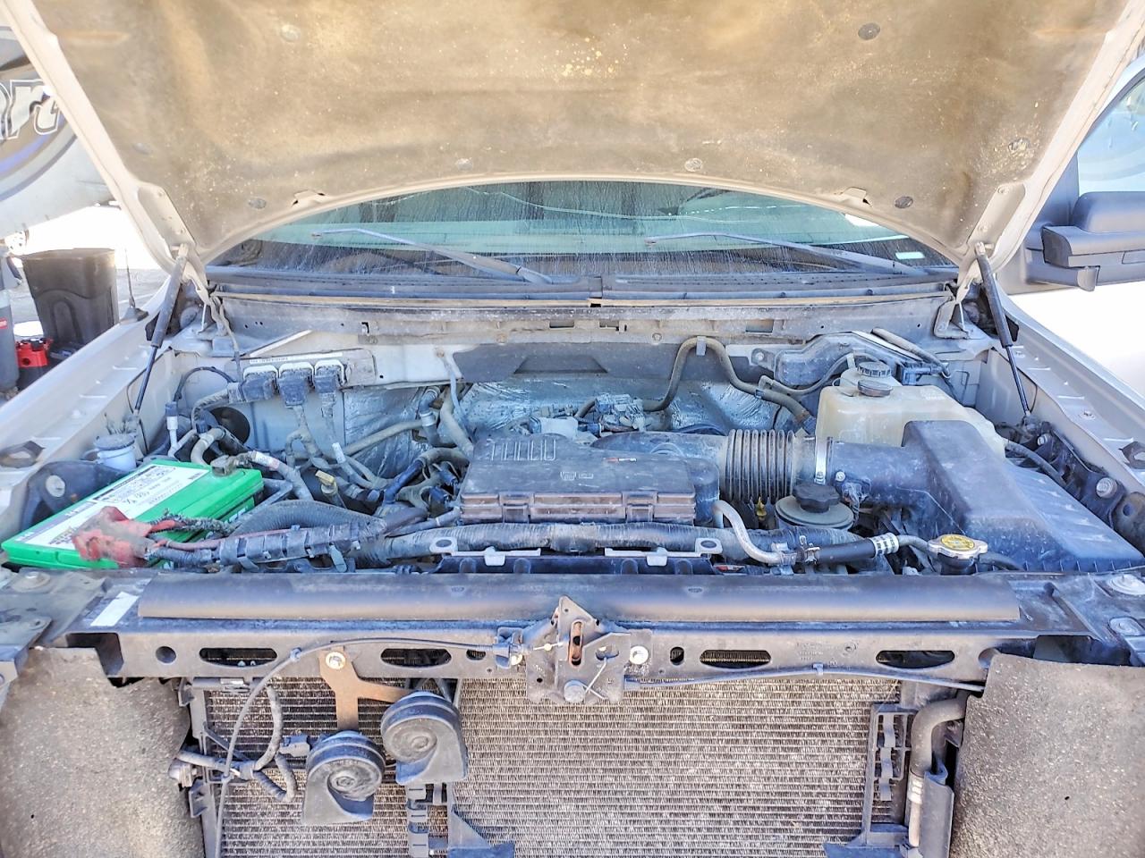 2010 Ford F150 Super Cab Silver vin: 1FTEX1EW0AKE47664