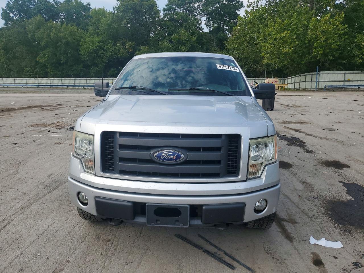 2010 Ford F150 Super Cab Silver vin: 1FTEX1EW1AFA11608