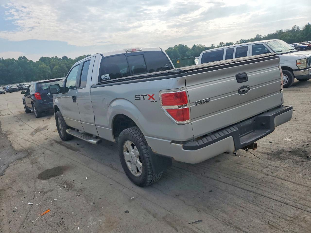 2010 Ford F150 Super Cab Silver vin: 1FTEX1EW1AFA11608