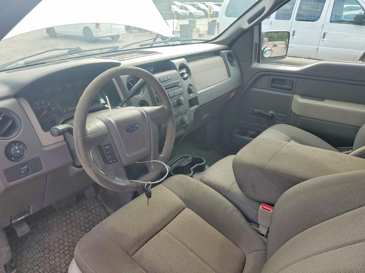 2010 Ford F150 Super Cab Silver vin: 1FTEX1EW1AFA11608