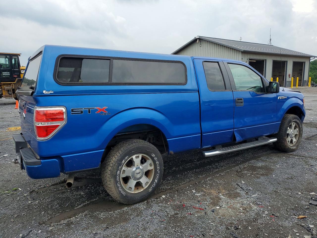 2010 Ford F150 Super Cab Blue vin: 1FTEX1EW1AFA11981