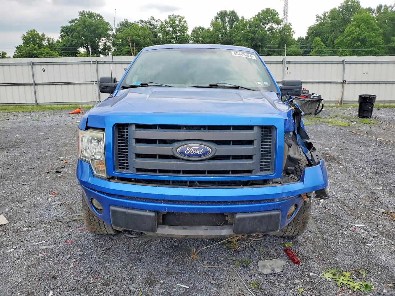 2010 Ford F150 Super Cab Blue vin: 1FTEX1EW1AFA11981