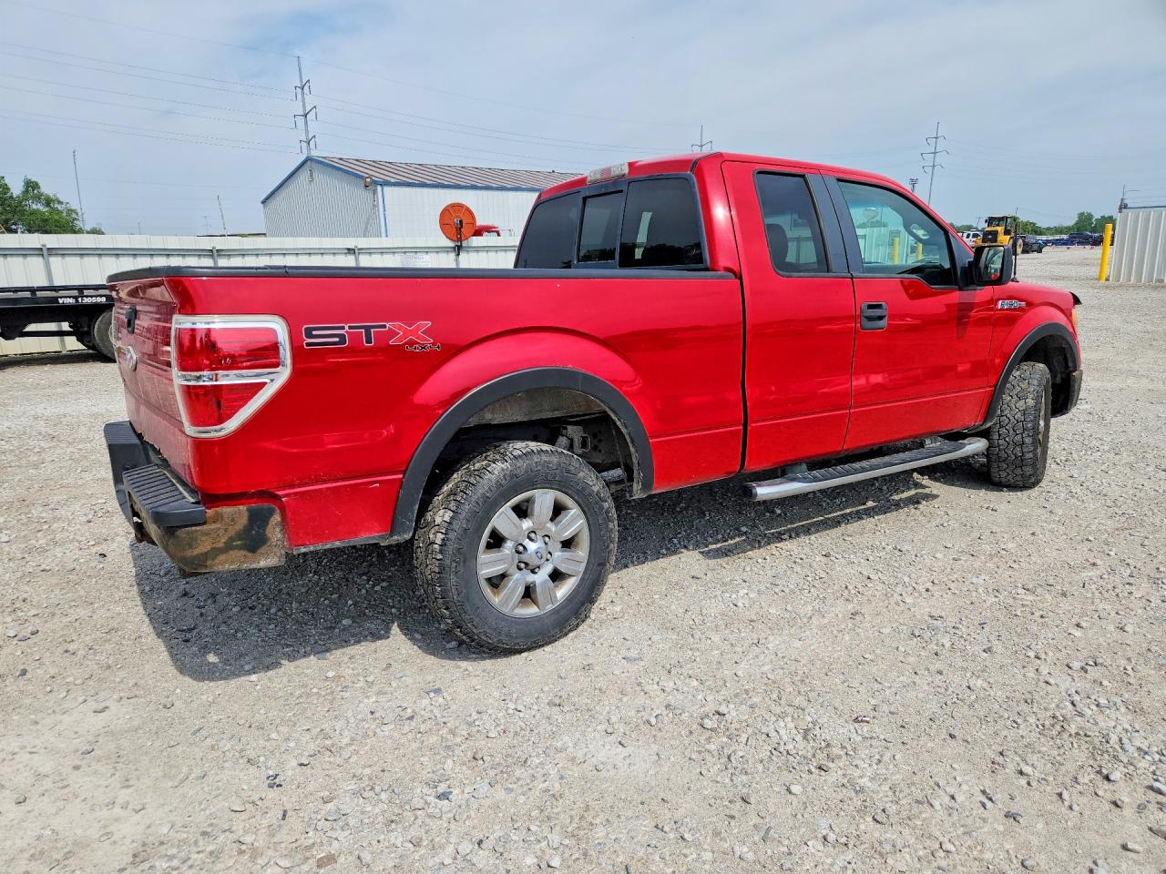 2010 Ford F150 Super Cab Red vin: 1FTEX1EW1AFA62820