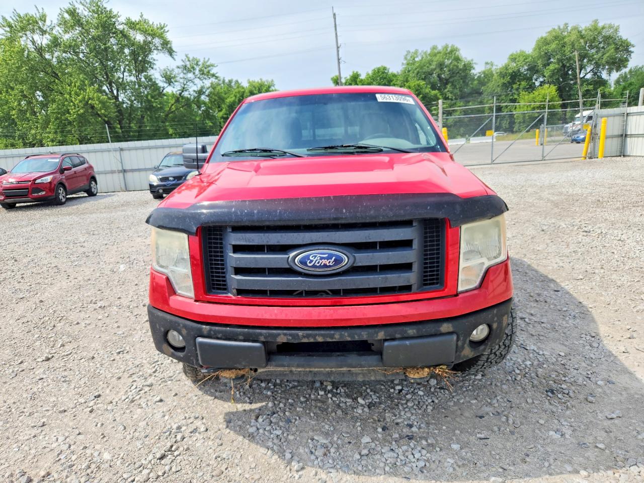 2010 Ford F150 Super Cab Red vin: 1FTEX1EW1AFA62820