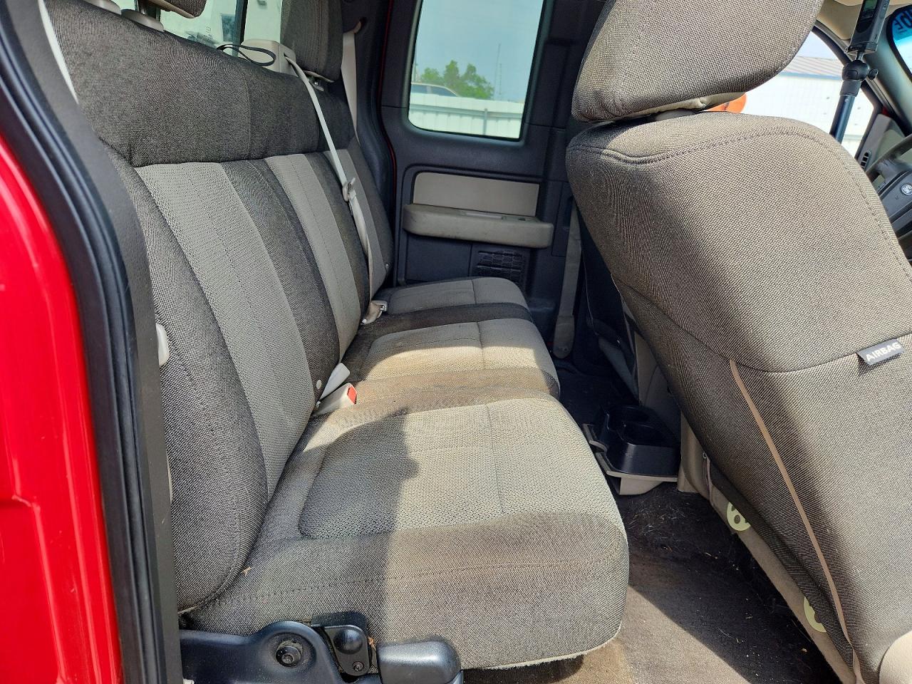 2010 Ford F150 Super Cab Red vin: 1FTEX1EW1AFA62820