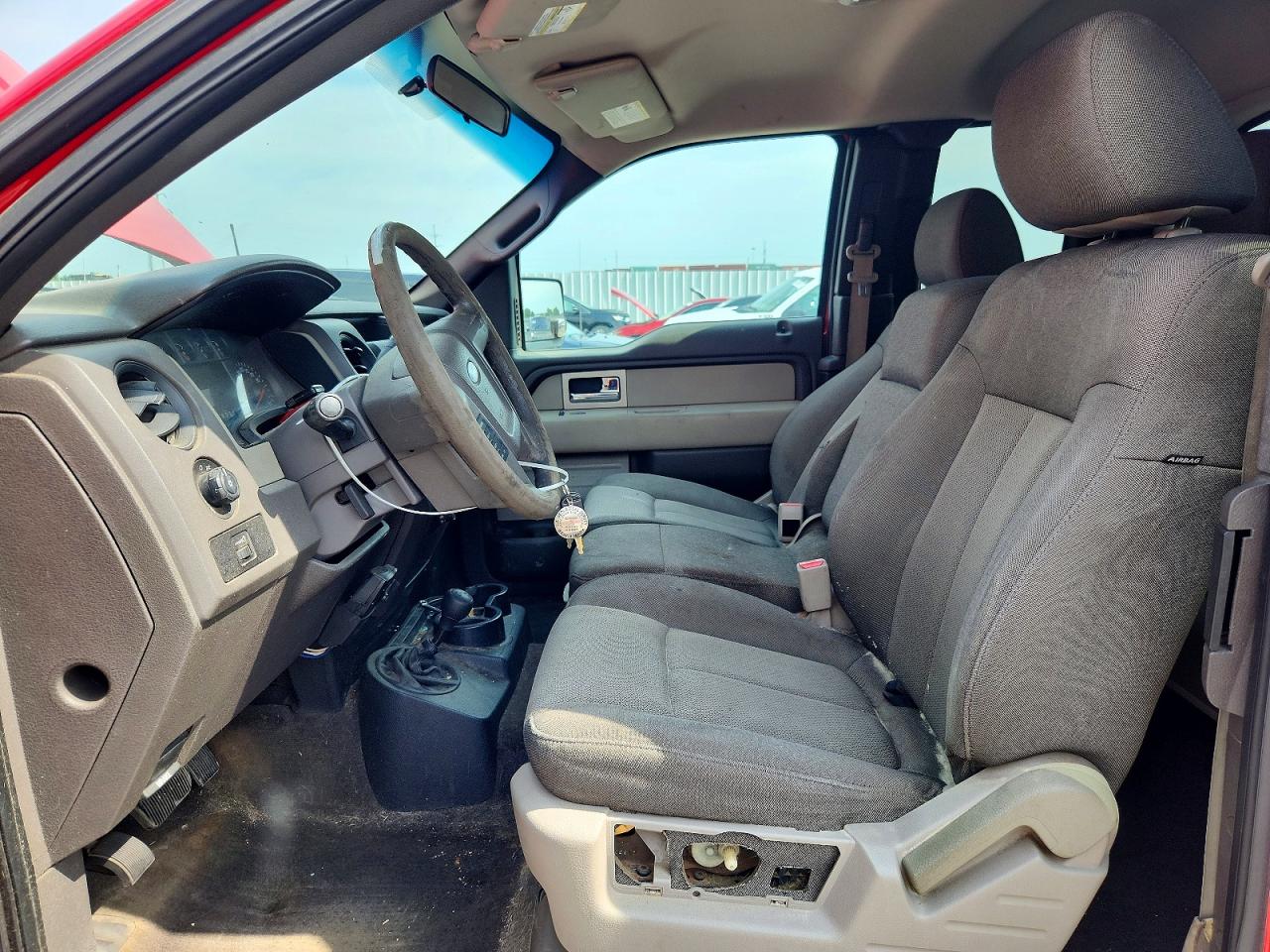 2010 Ford F150 Super Cab Red vin: 1FTEX1EW1AFA62820