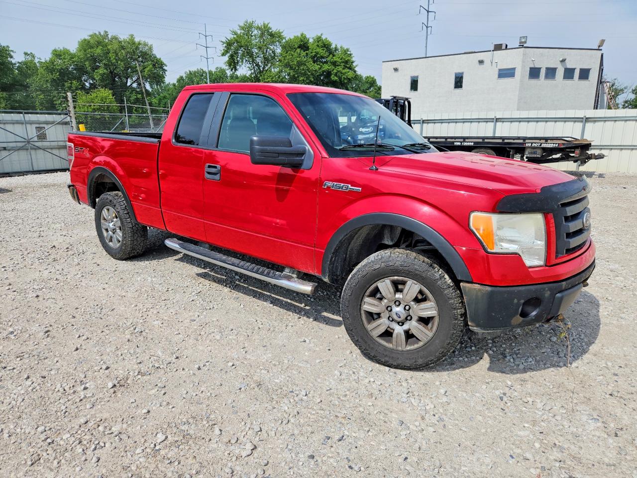 2010 Ford F150 Super Cab Red vin: 1FTEX1EW1AFA62820