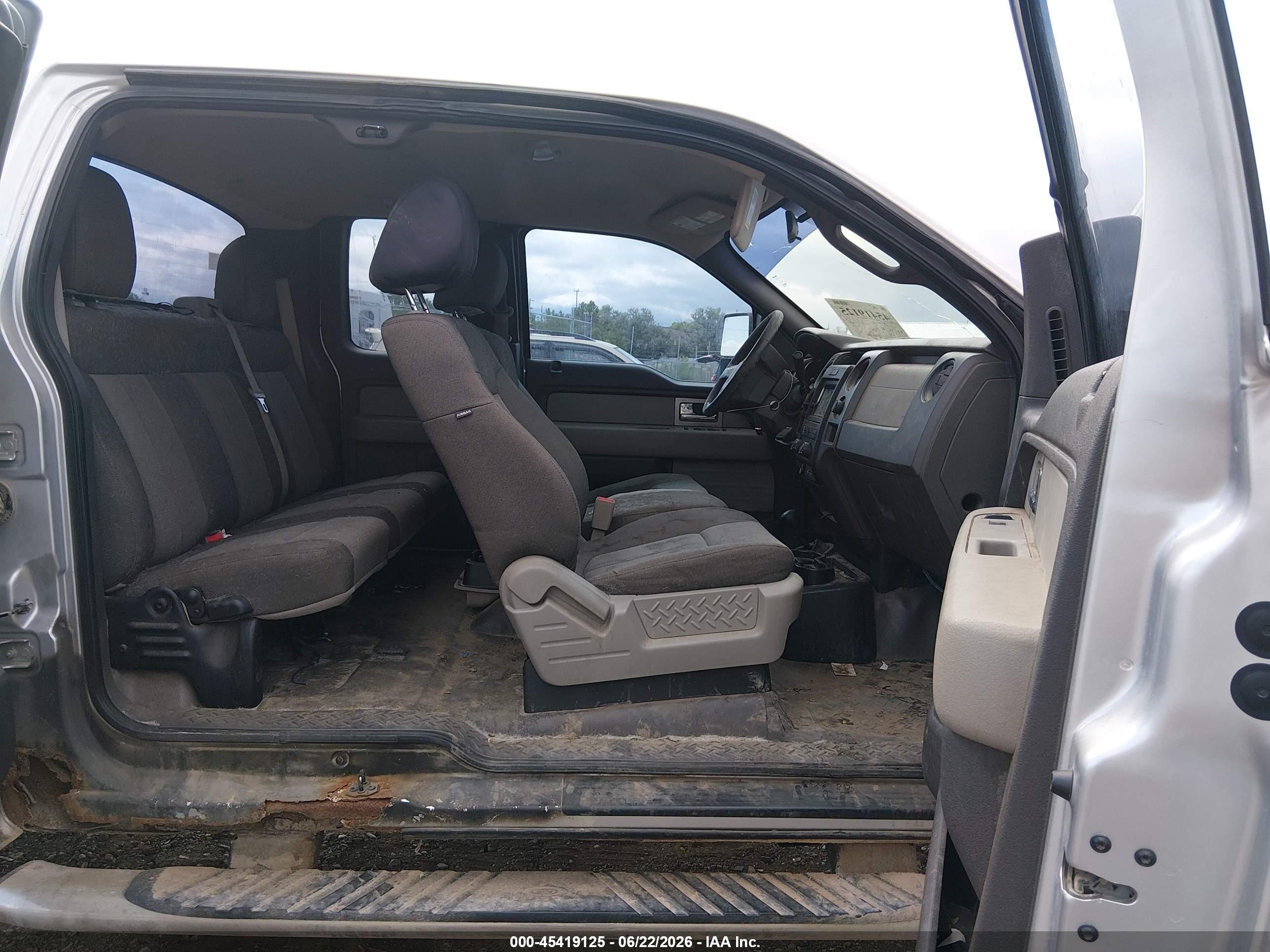 2010 Ford F-150 Stx/xl Silver vin: 1FTEX1EW1AFB30663