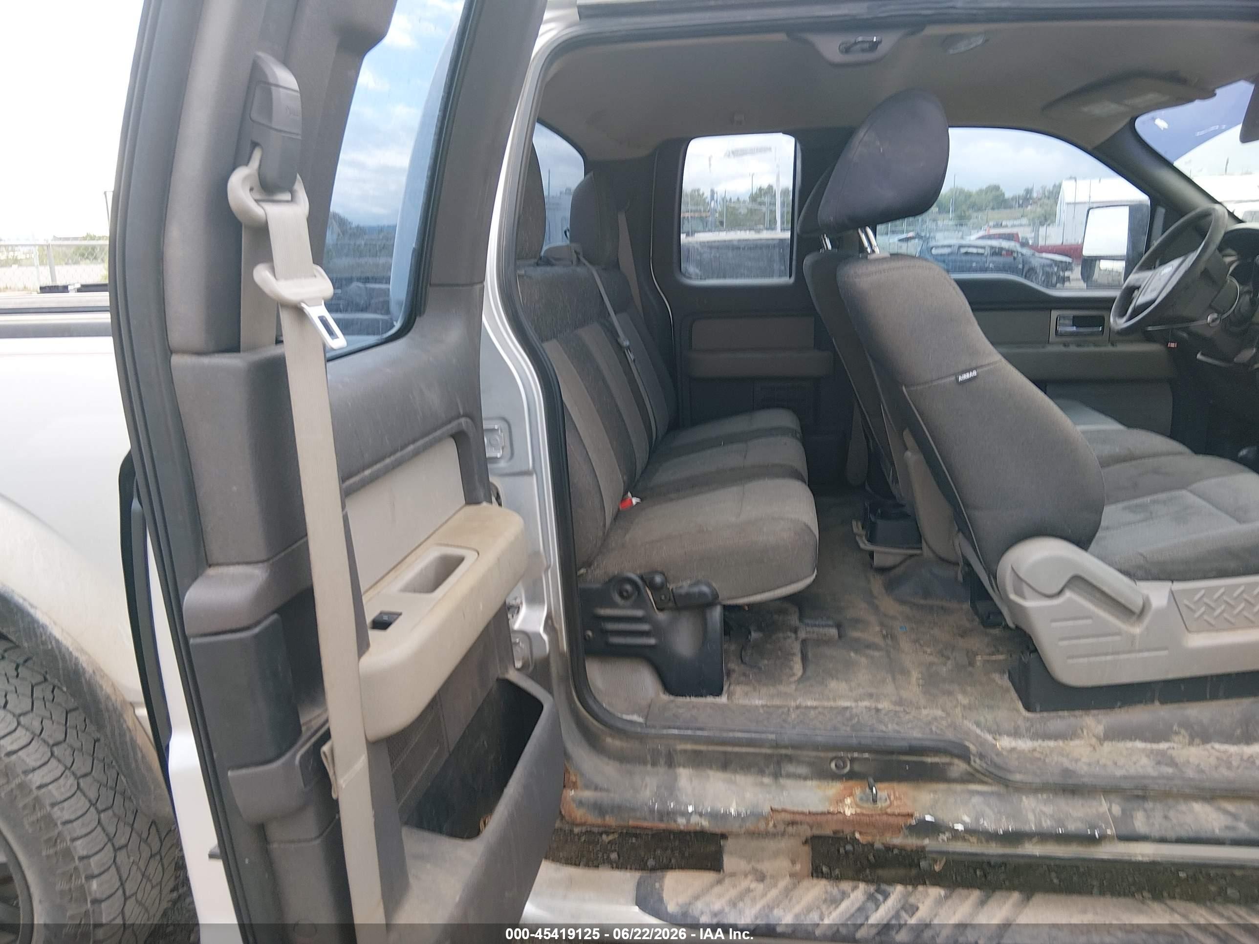 2010 Ford F-150 Stx/xl Silver vin: 1FTEX1EW1AFB30663