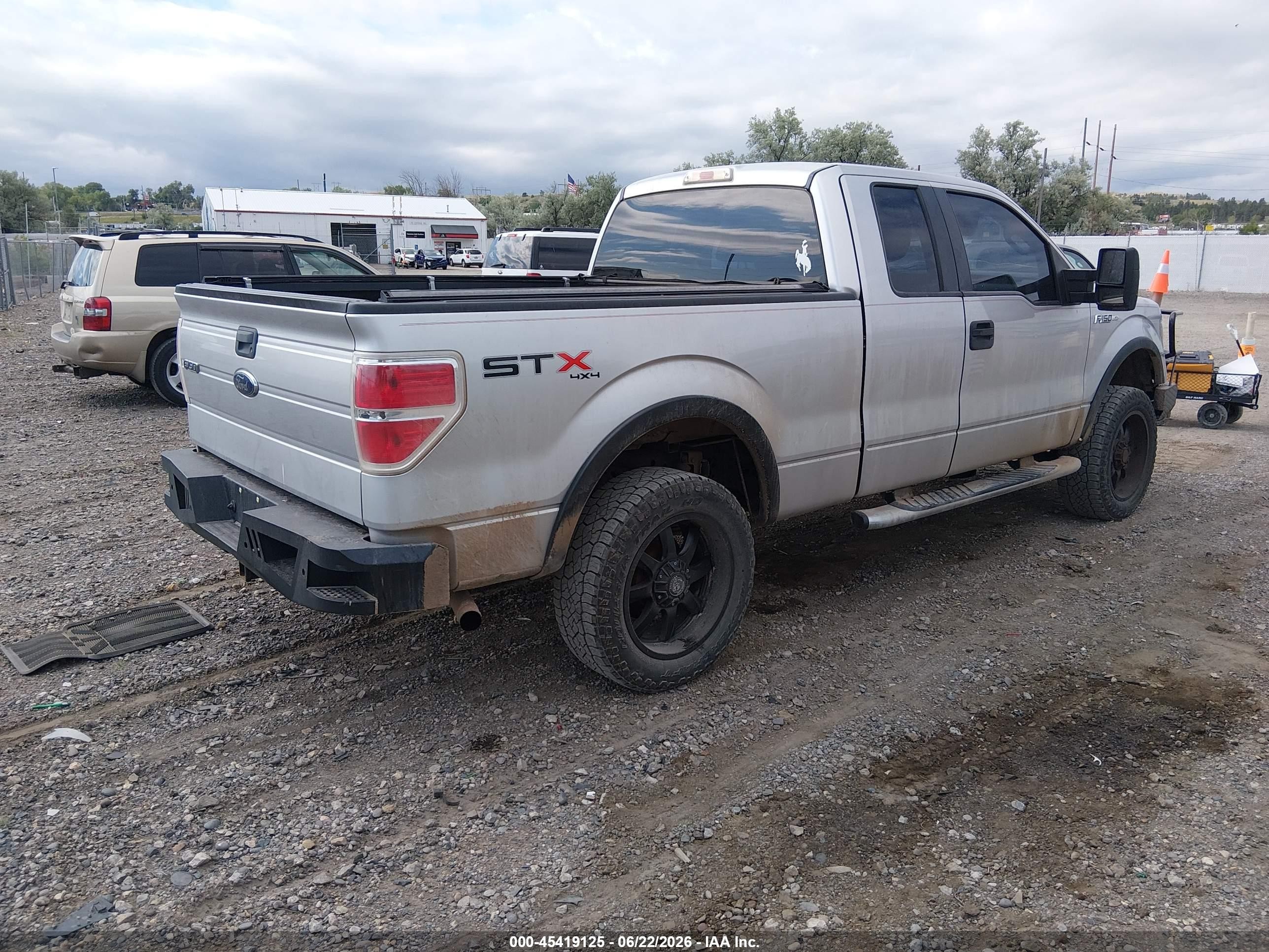 2010 Ford F-150 Stx/xl Silver vin: 1FTEX1EW1AFB30663