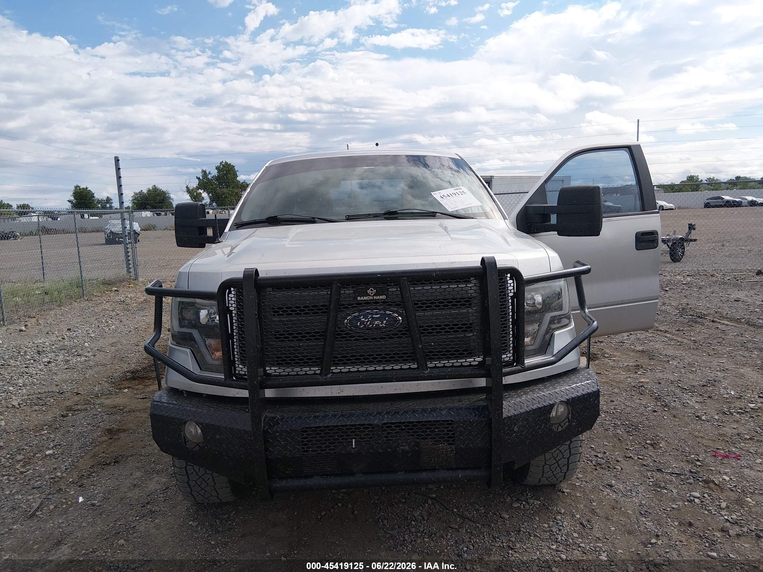 2010 Ford F-150 Stx/xl Silver vin: 1FTEX1EW1AFB30663