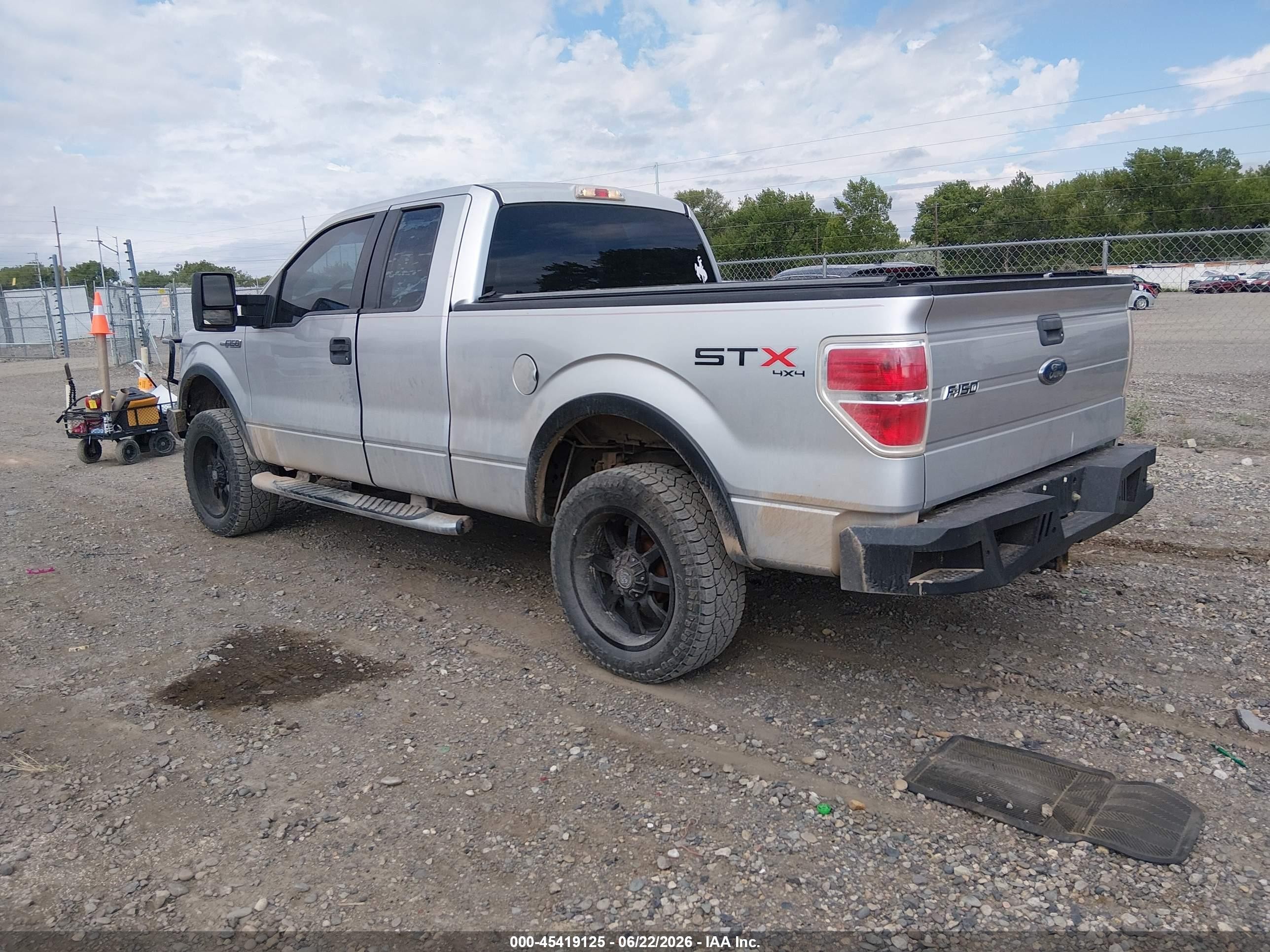 2010 Ford F-150 Stx/xl Silver vin: 1FTEX1EW1AFB30663