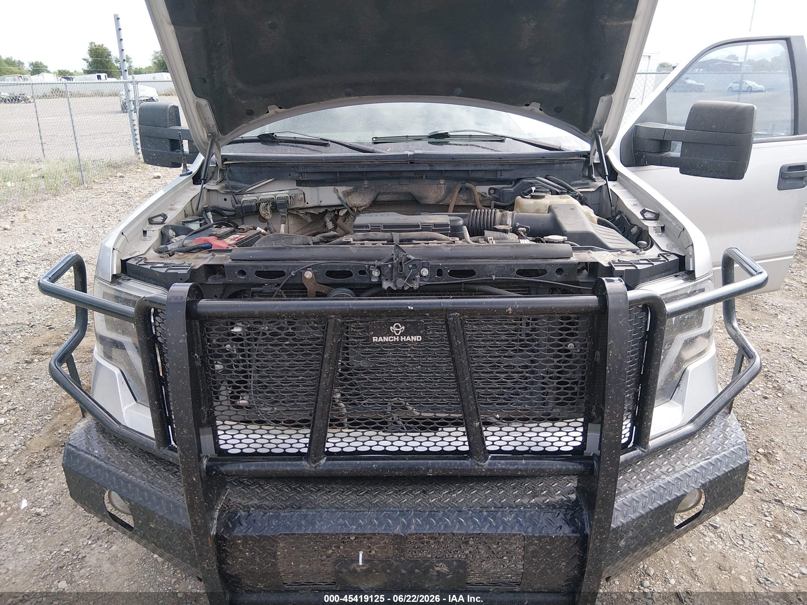 2010 Ford F-150 Stx/xl Silver vin: 1FTEX1EW1AFB30663
